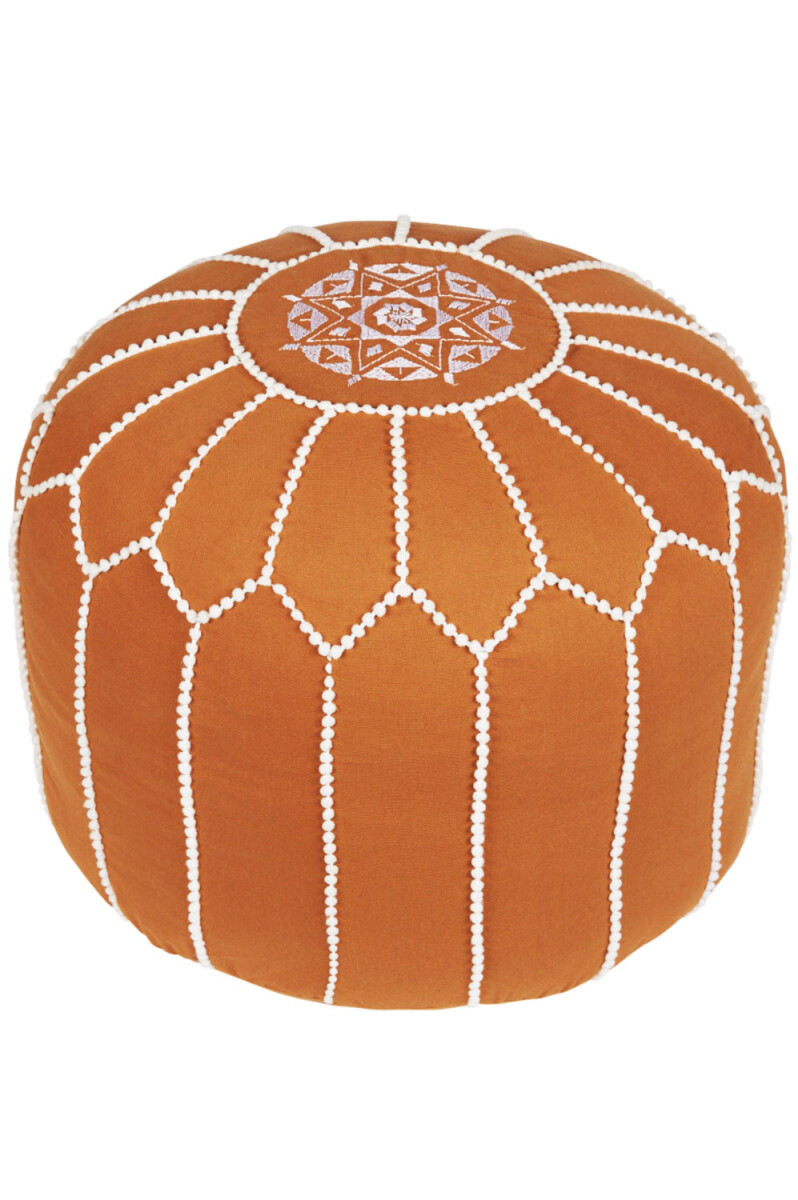 Pouf oriental avec coussin dassise, d&ea box