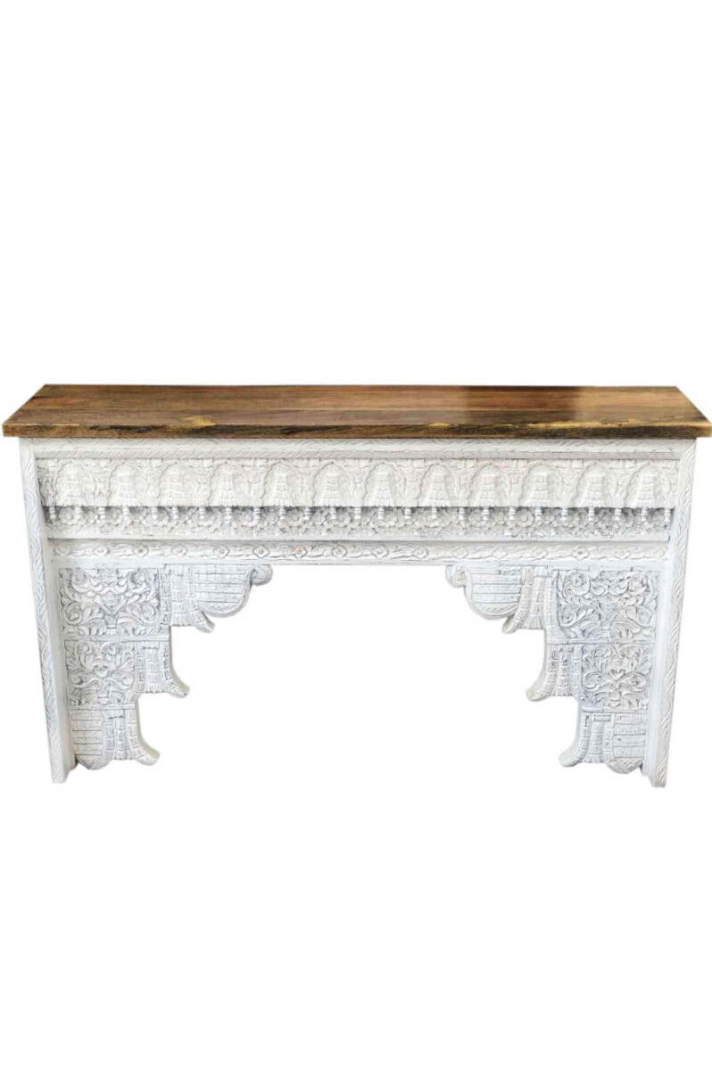 Buffet console oriental en bois Hadidza  box