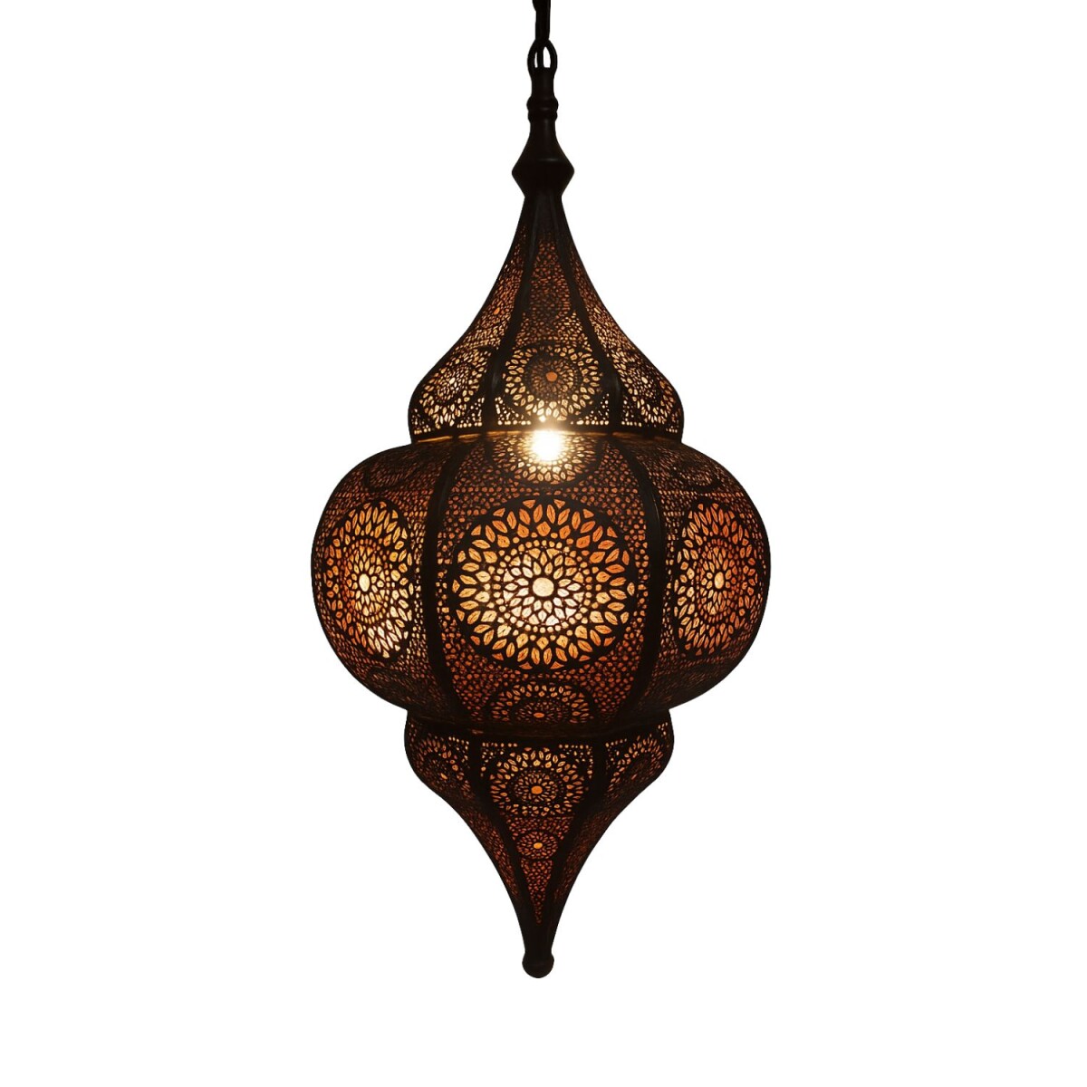 Lampe de plafond indienne de style orien box