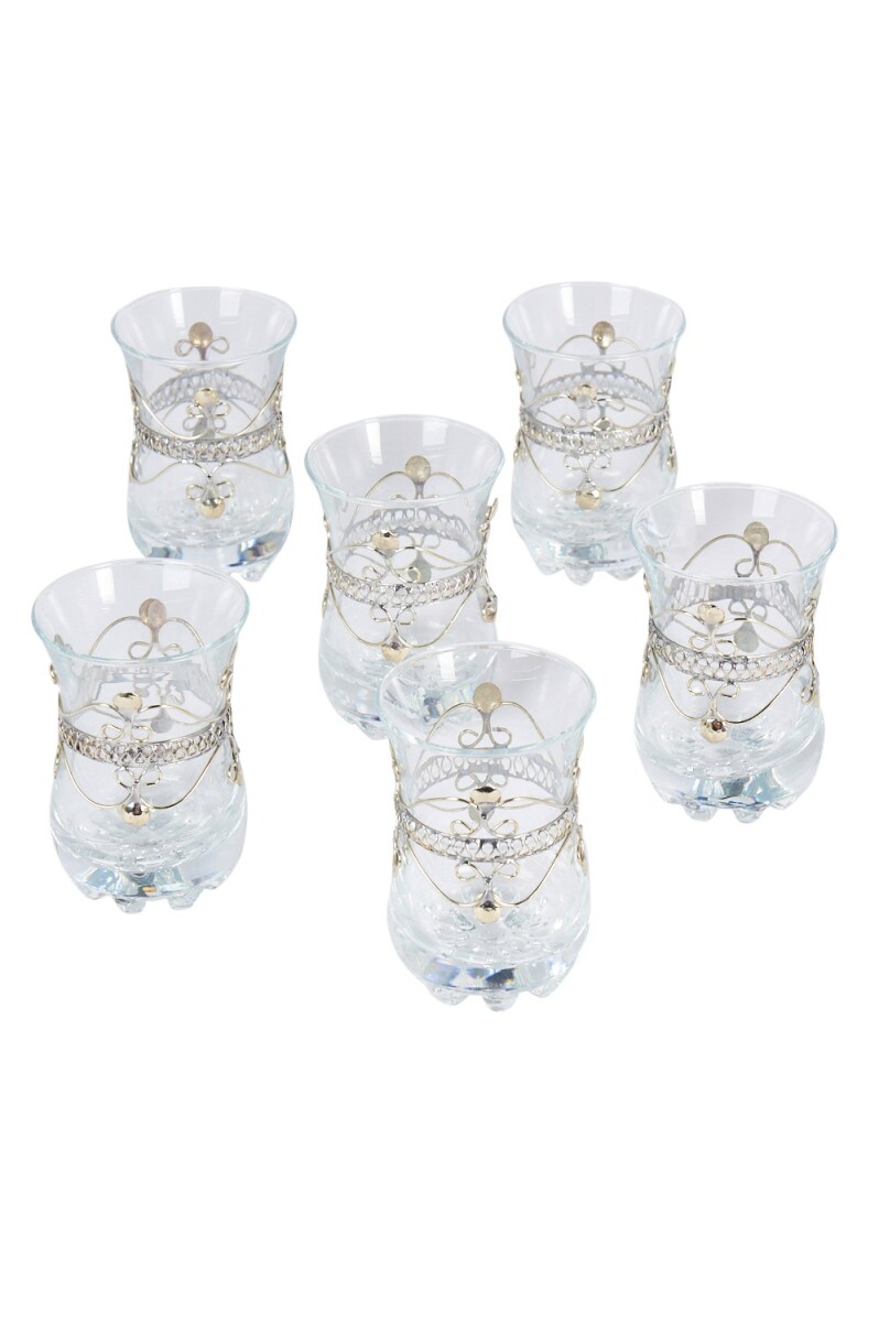 Lot de 6 verres à thé Mous box