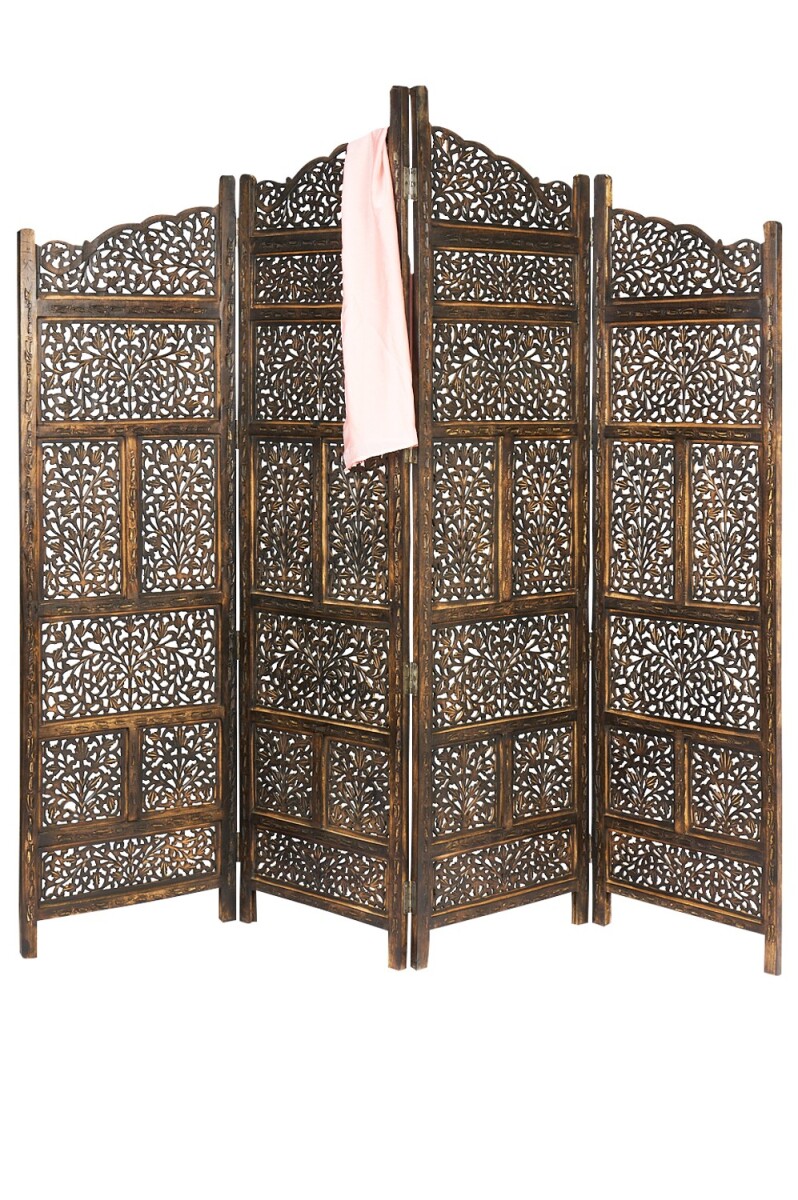 Paravent en bois de style oriental Saras box