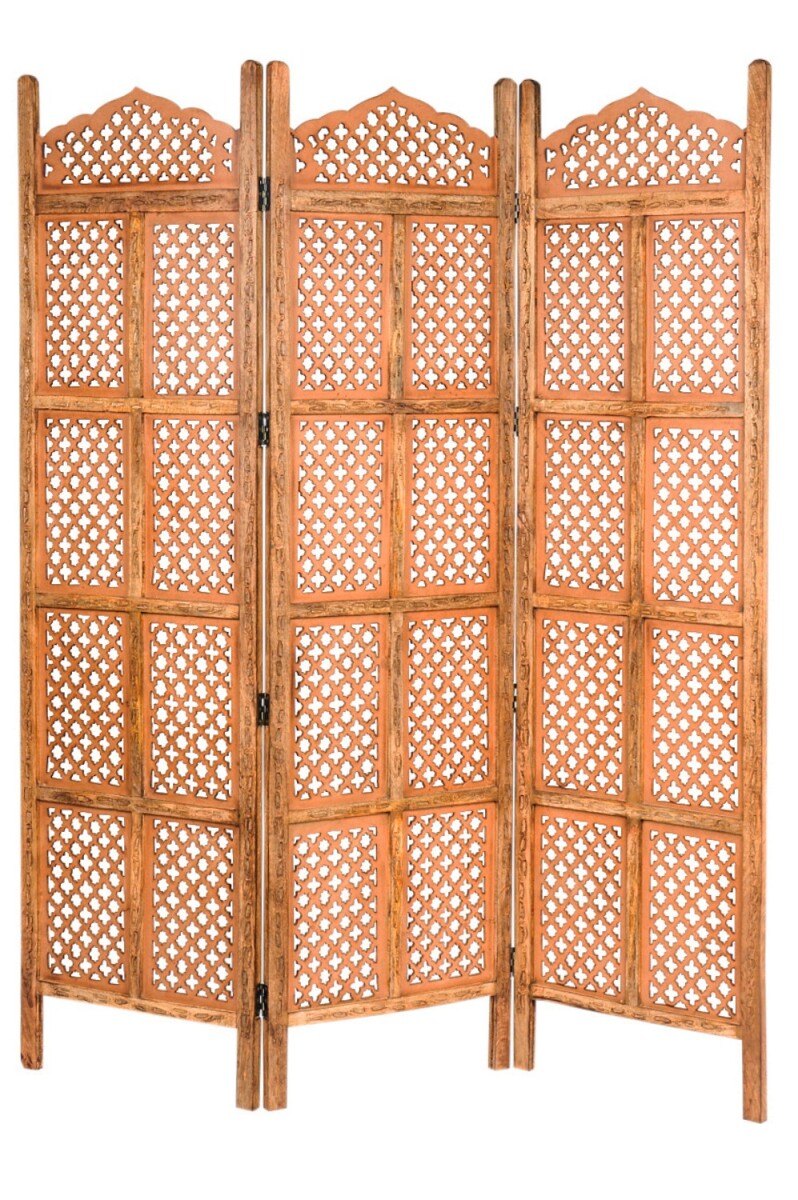 Paravent en bois, séparateur desp box