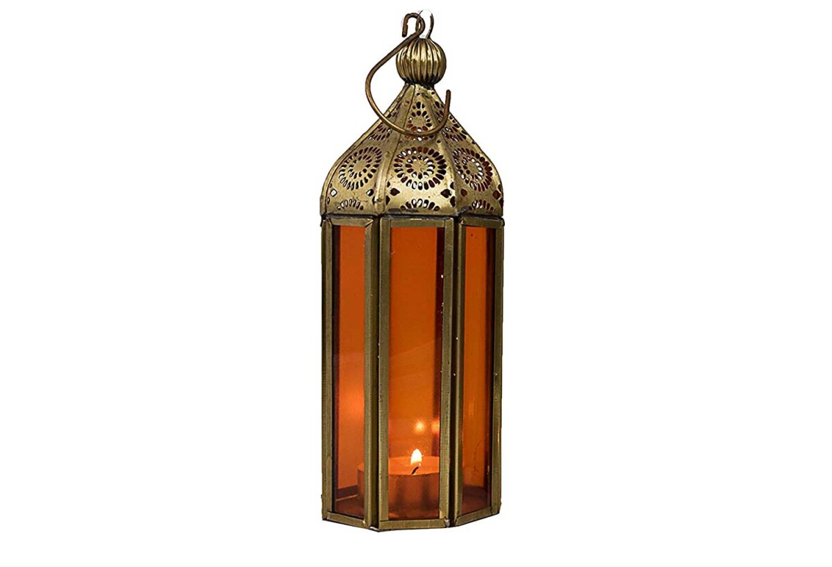 Lanterne orientale Atira - Orange box