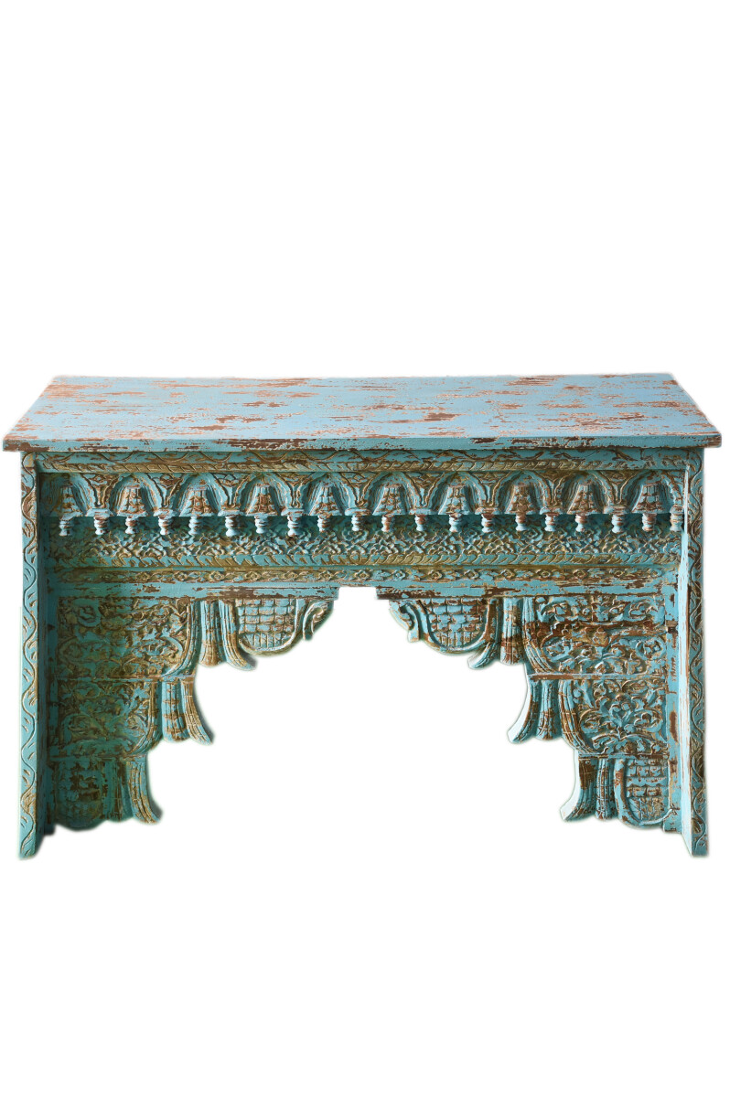 Console vintage orientale Inana 120 cm,  box