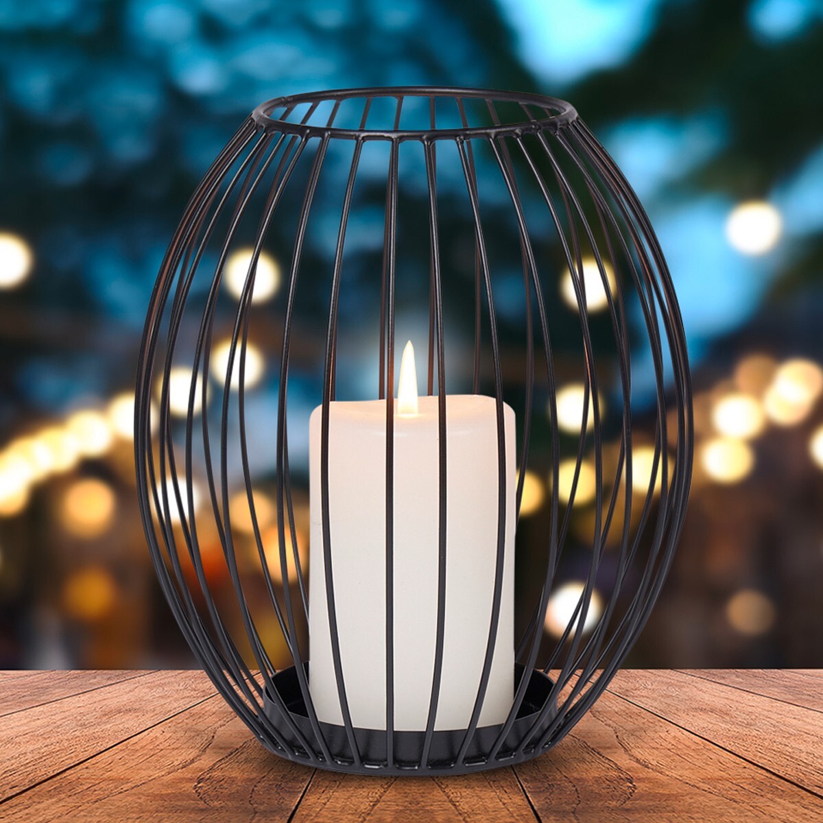 Grande lanterne de jardin vintage Narbon box