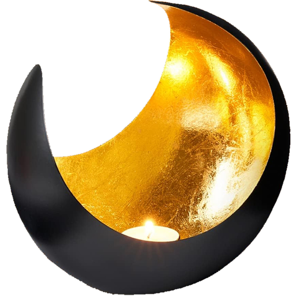 Lanterne MAADES de style oriental Moona, grande, 20 cm, dor&
