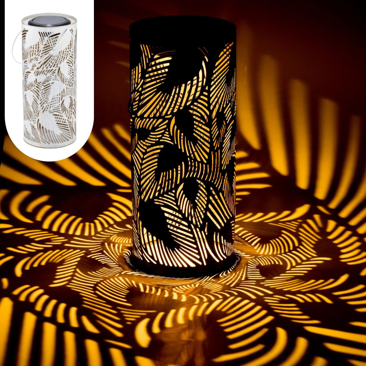 Lanterne solaire Boho, lanterne solaire, photophore, lampe d