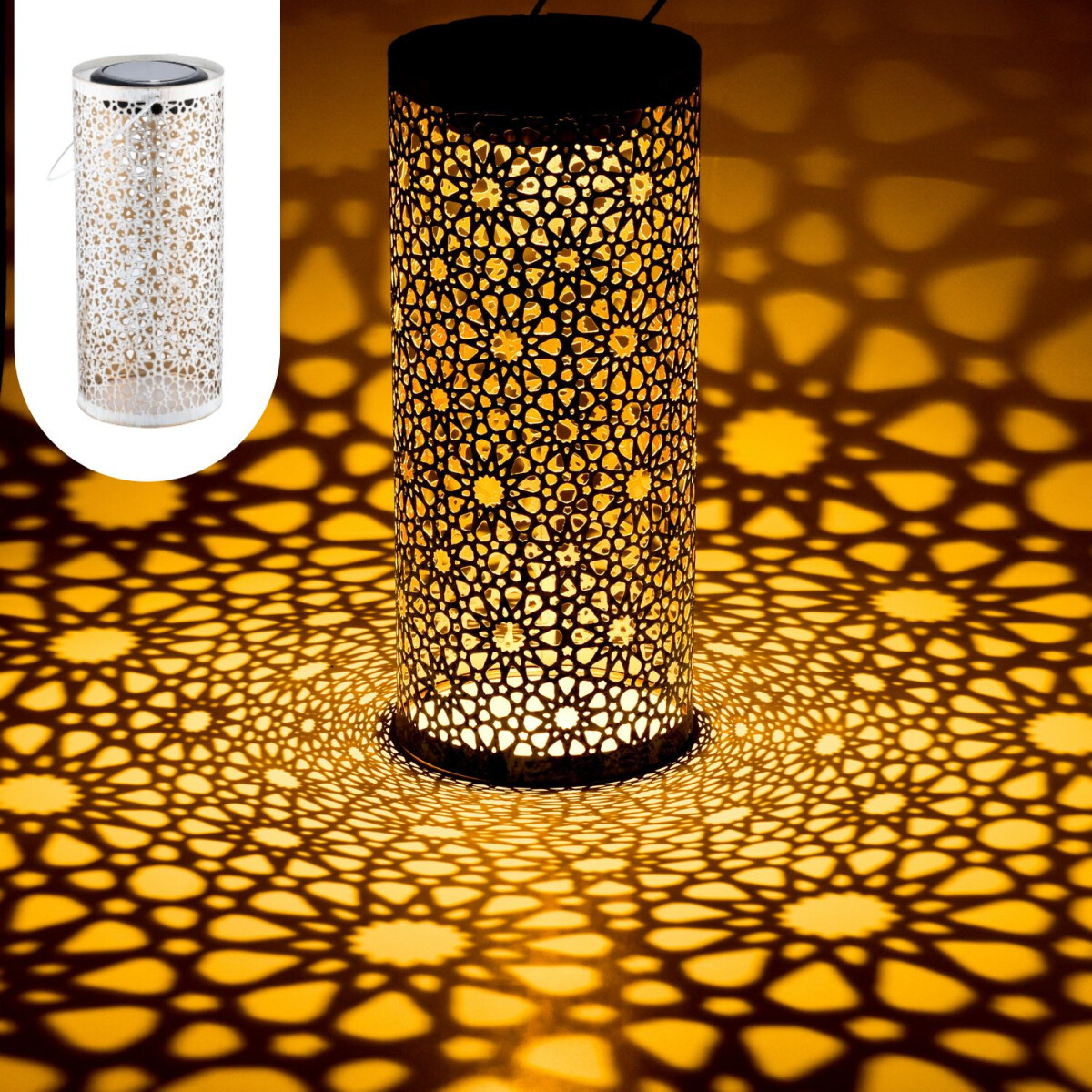 Lanterne solaire orientale, lampe d&eacu box