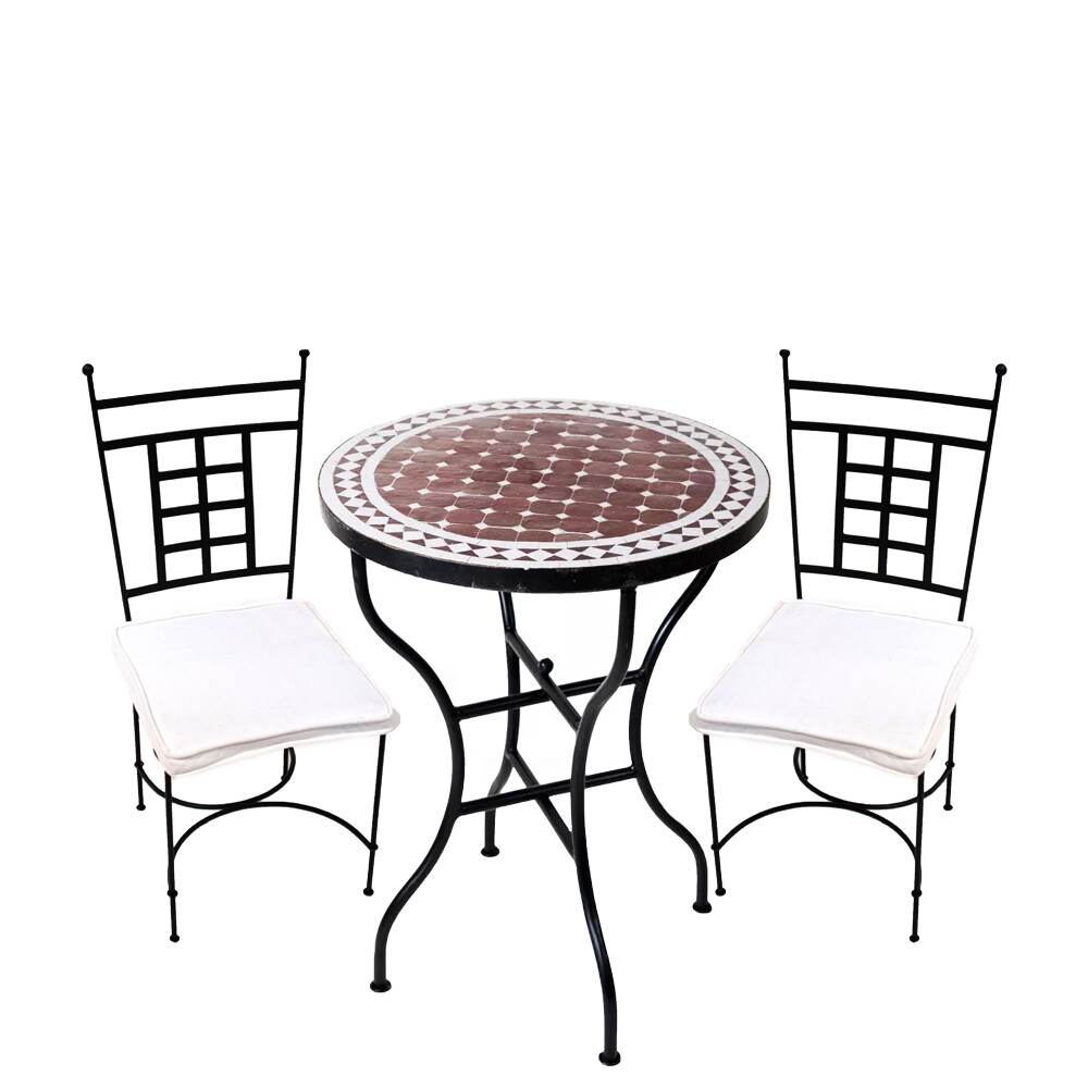 Lot de 3 chaises de bistrot style m&eacu box