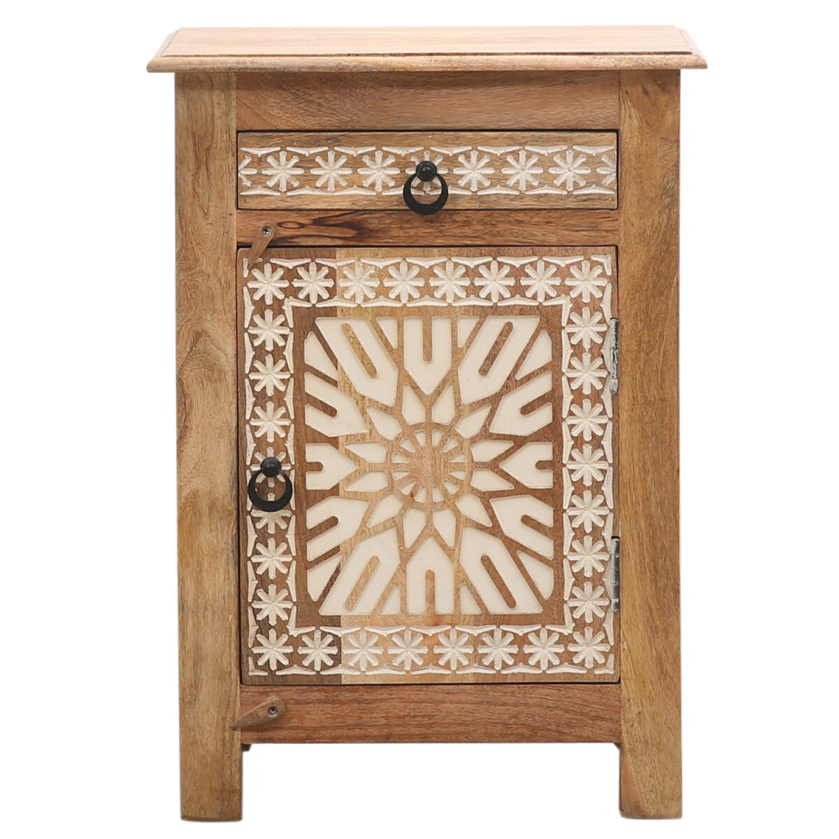 Table de chevet décorative maroca box