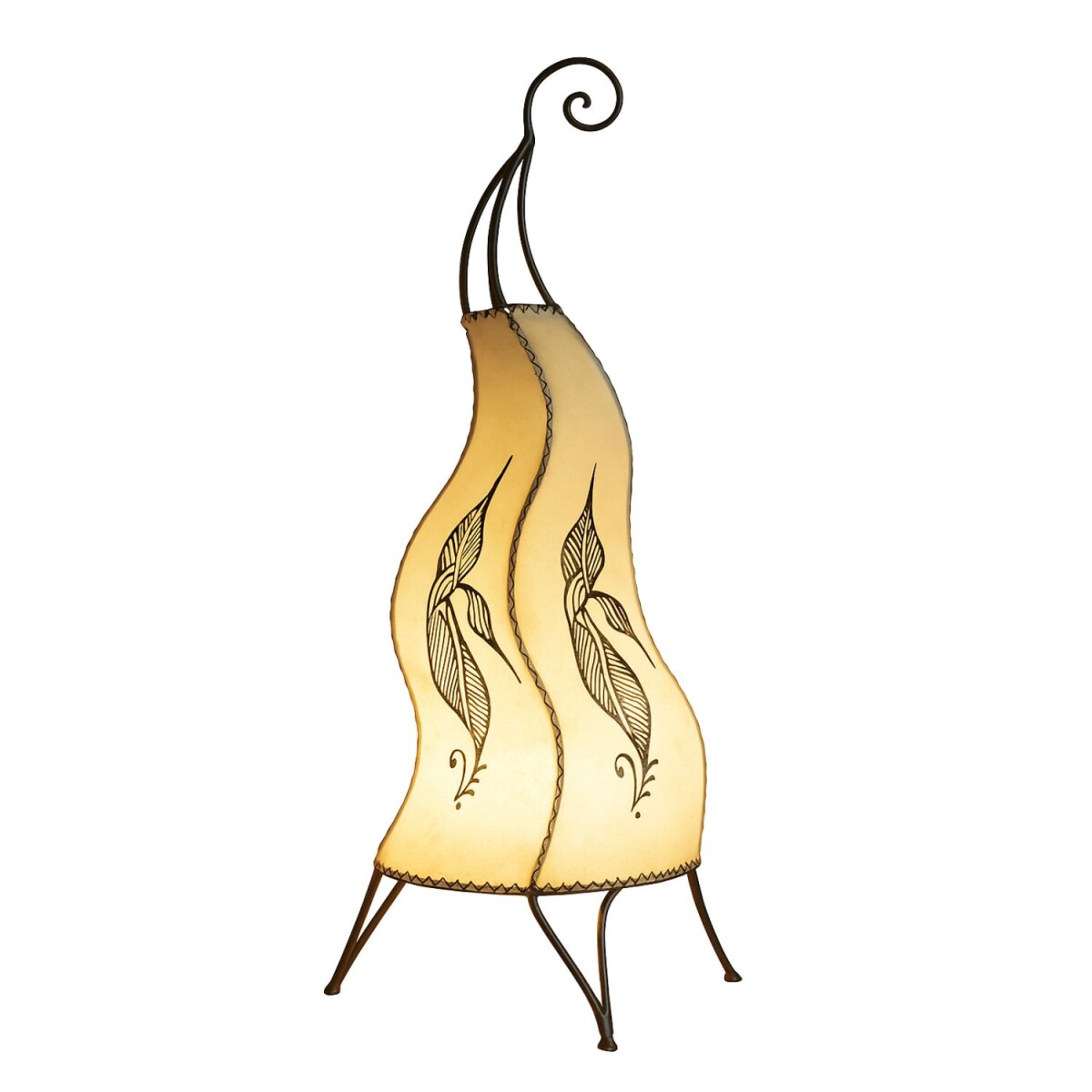 Lampadaire oriental Mogador Nature 60 cm box