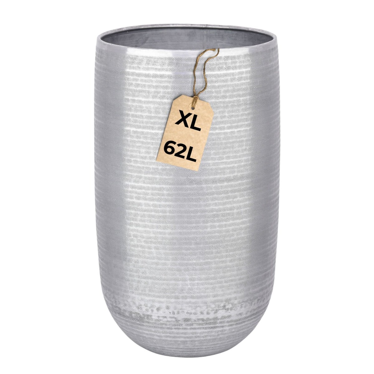 Pot de fleurs Camiel Argent 65 cm - gran box