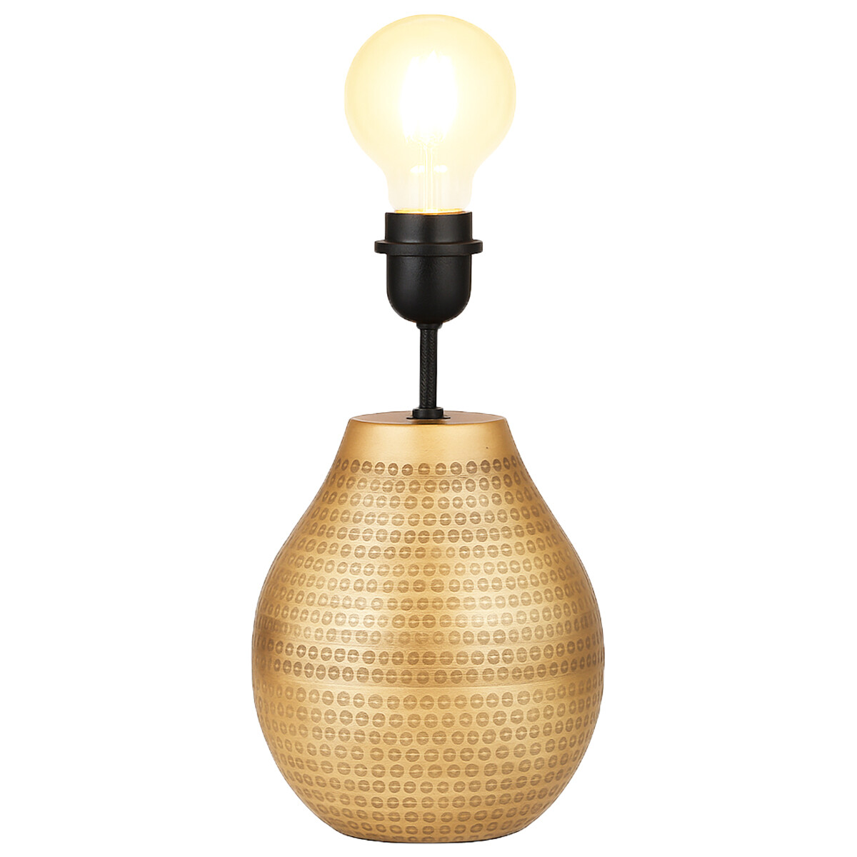 Pied de lampe de table Cameo Gold 20 cm - socle de lampe ori