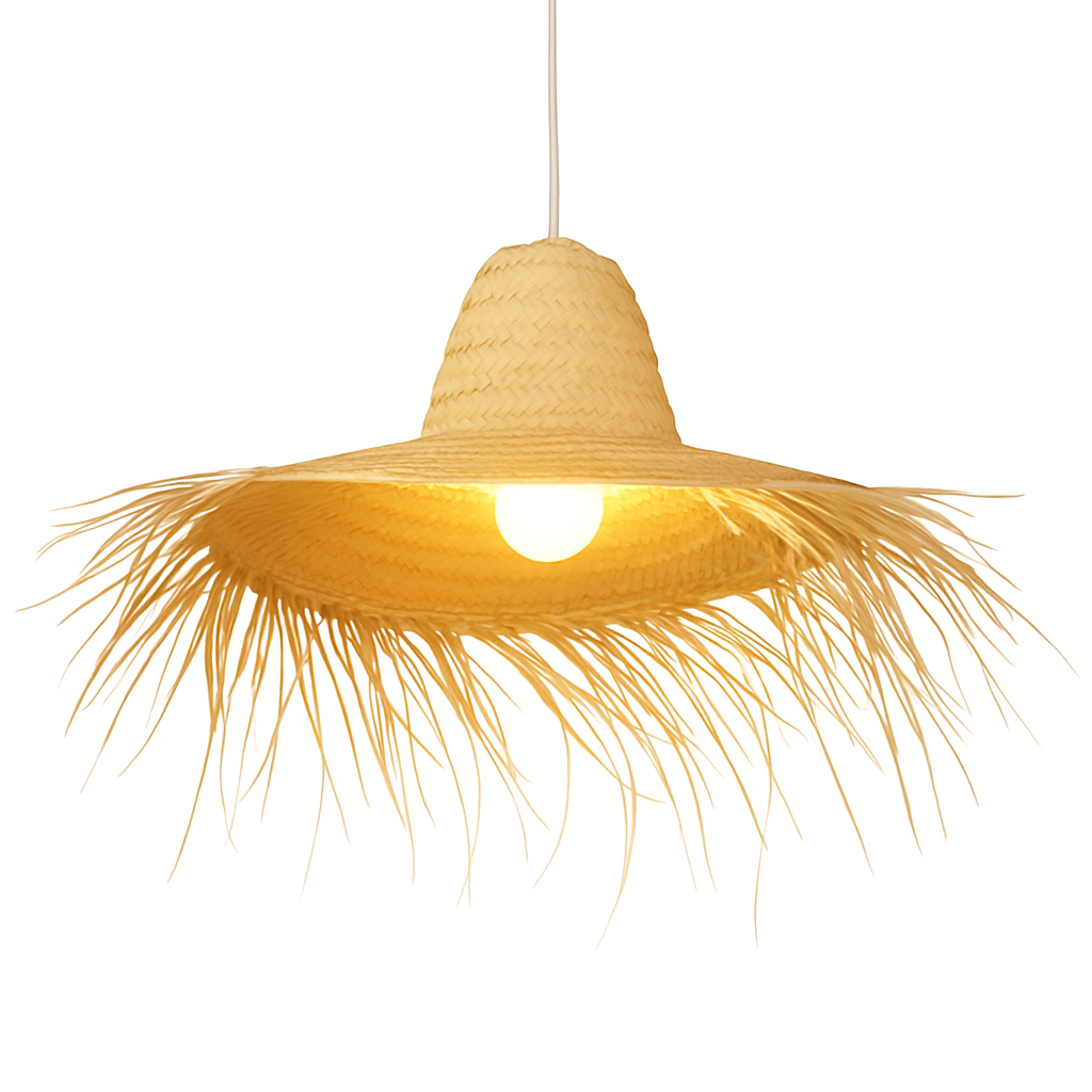 Suspension Toluca | Lampe suspendue bohème en feuille
