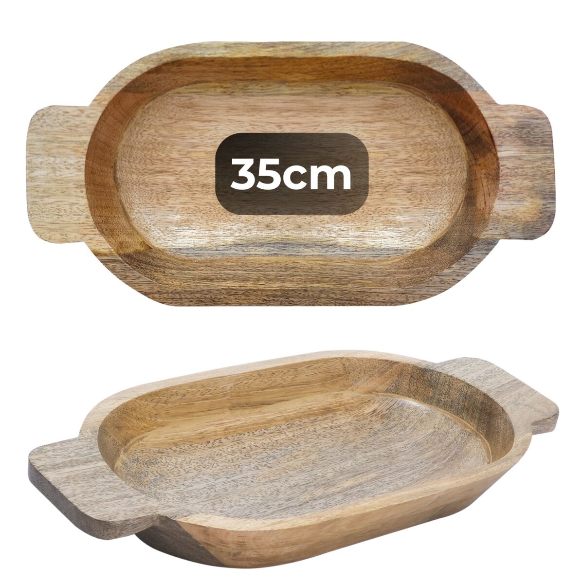 Plateau Kahla | 35 x 18 cm, plateau oval box