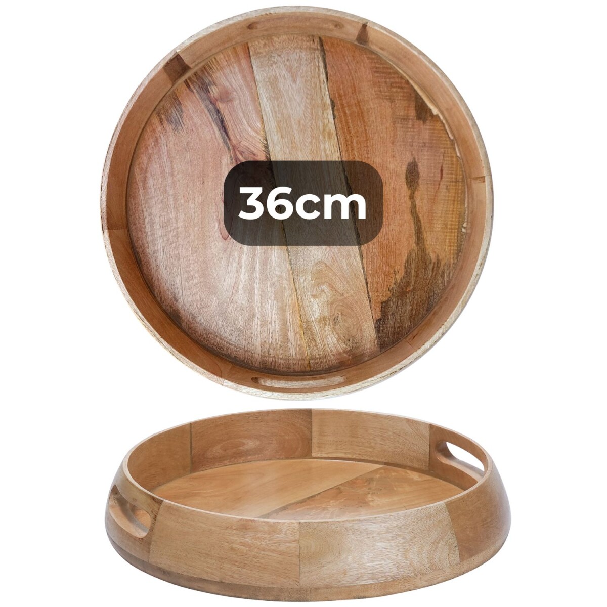 Plateau Kahaya | 36 x 6 cm Plateau rond  box
