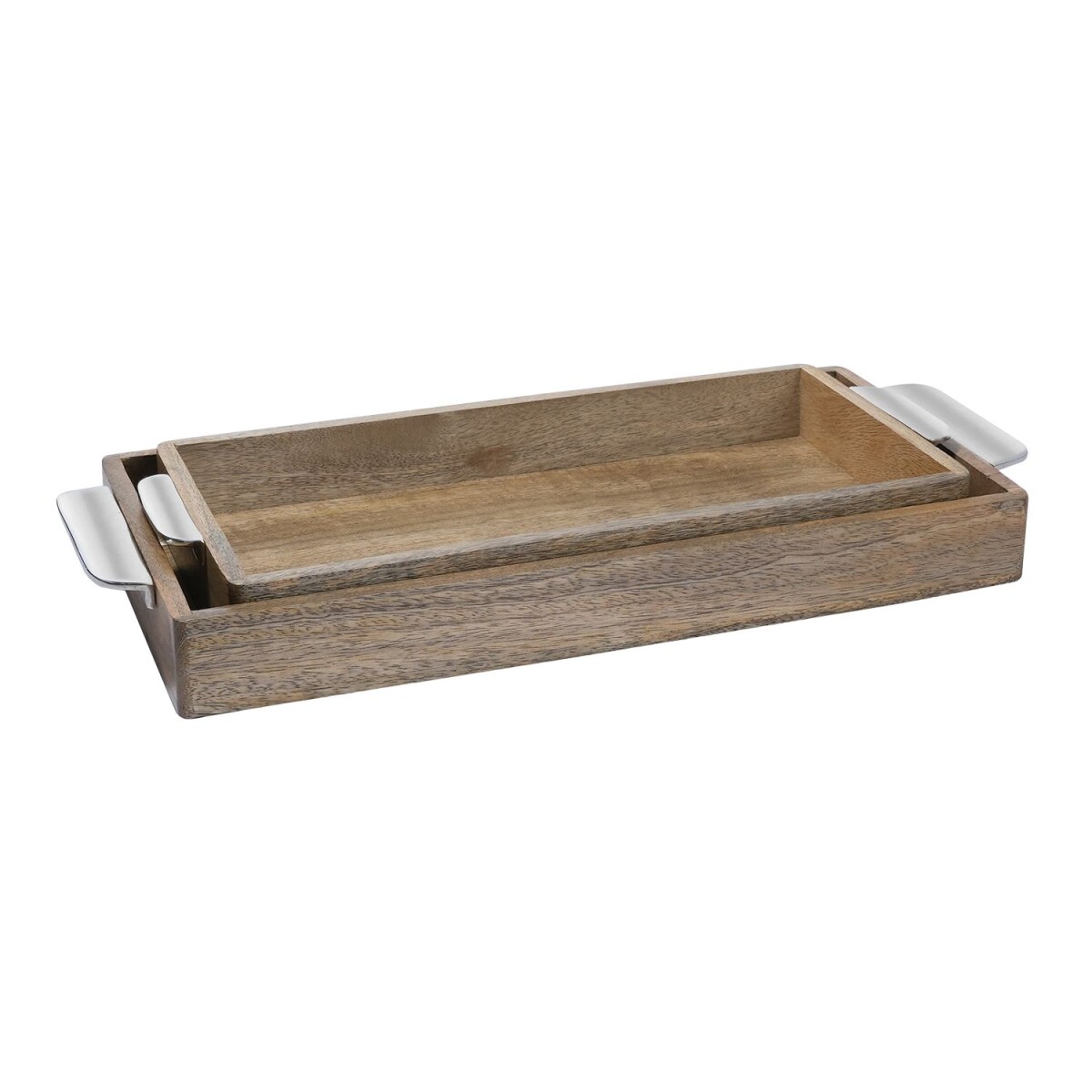 Lot de 2 plateaux Kahide | Plateaux d&ea box