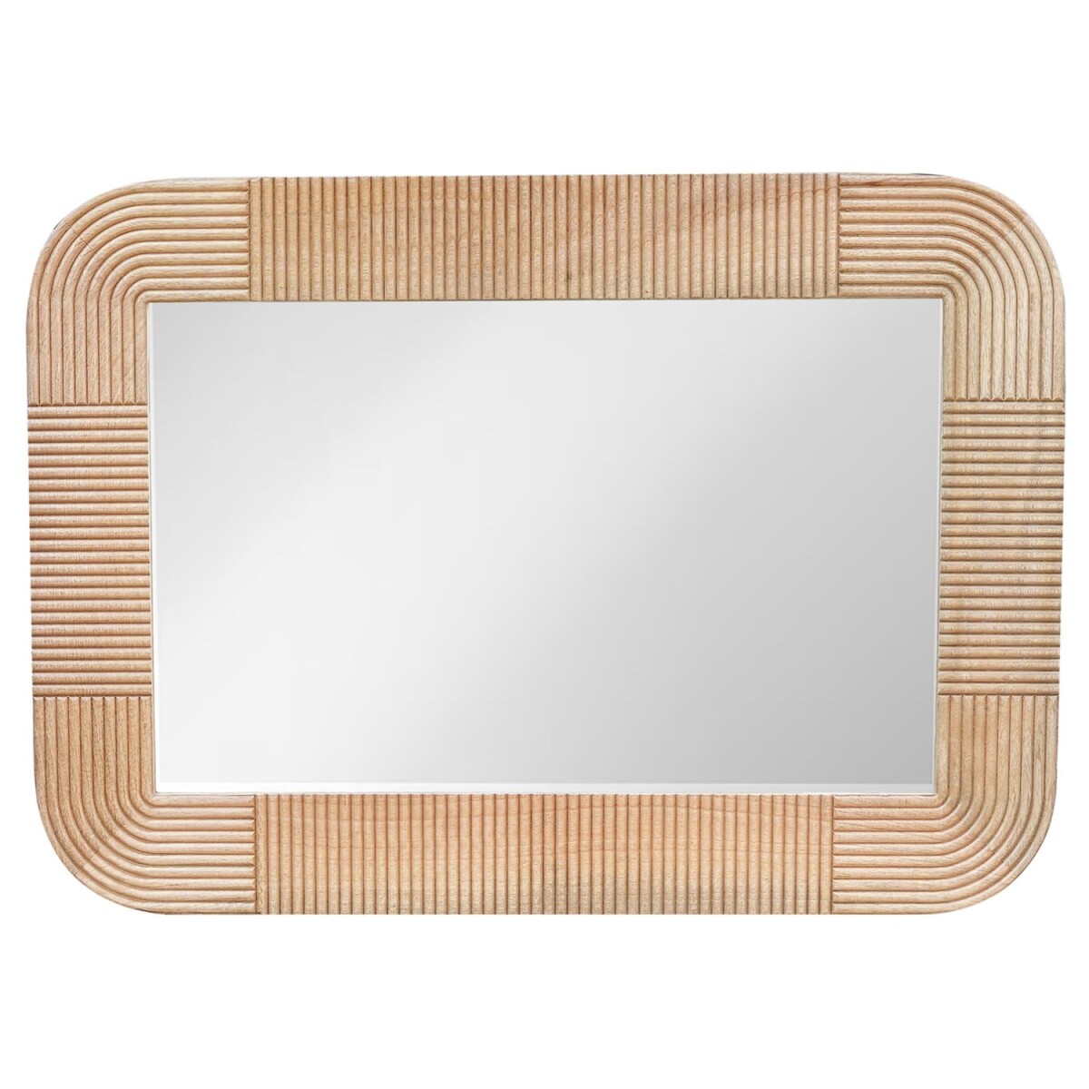 Miroir mural Cailin en bois de manguier  box