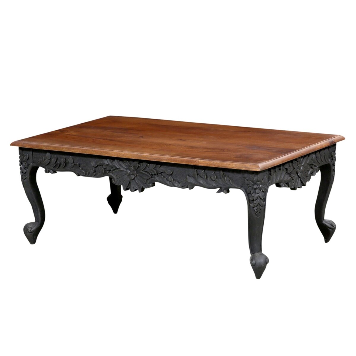 Table basse Abarmo 120 x 60 cm, bois de  box