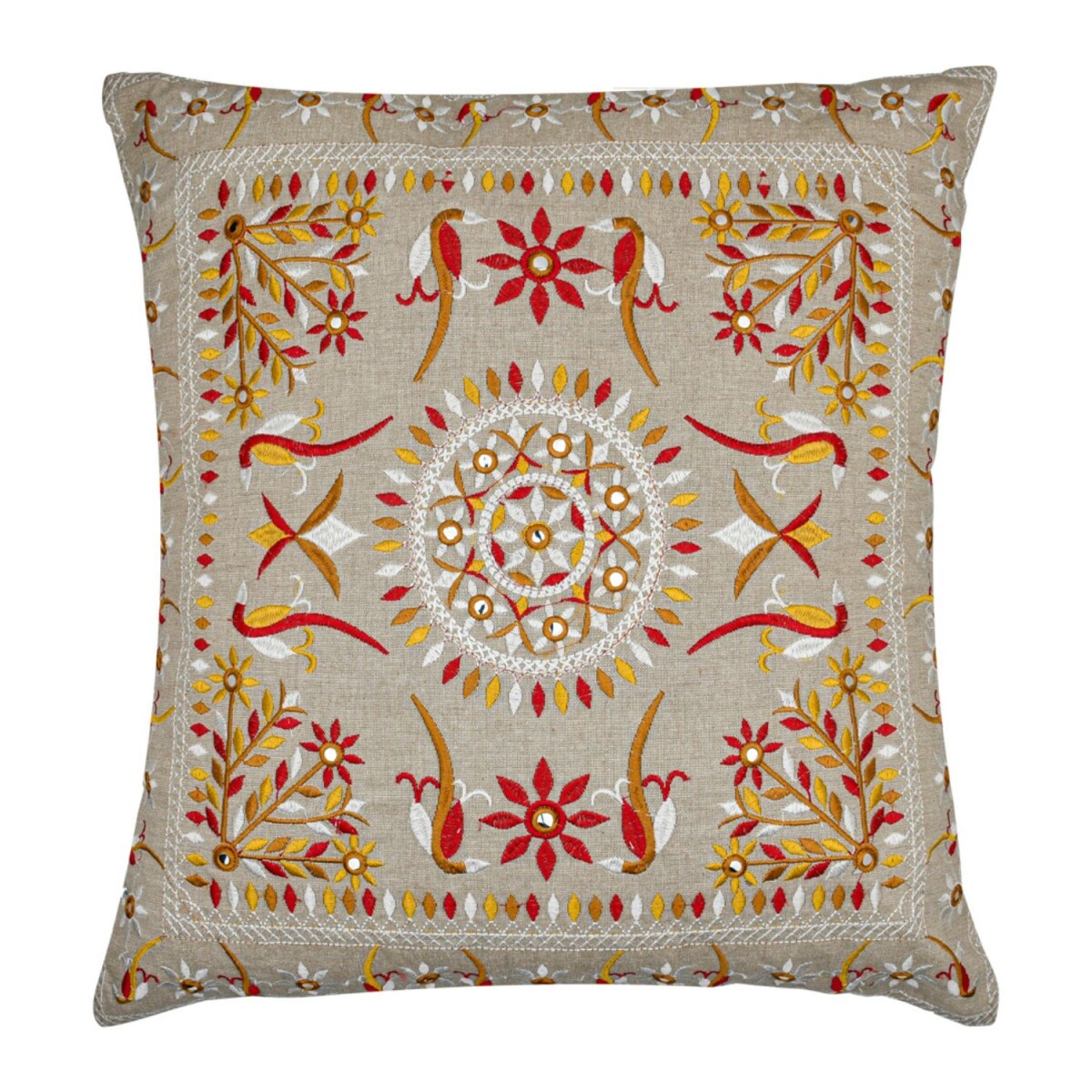 Housse de coussin faite main « Lod box