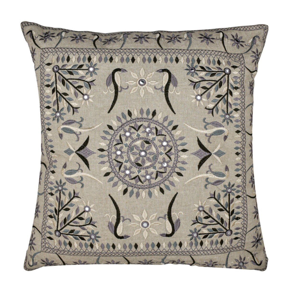 Housse de coussin faite main « Lod box