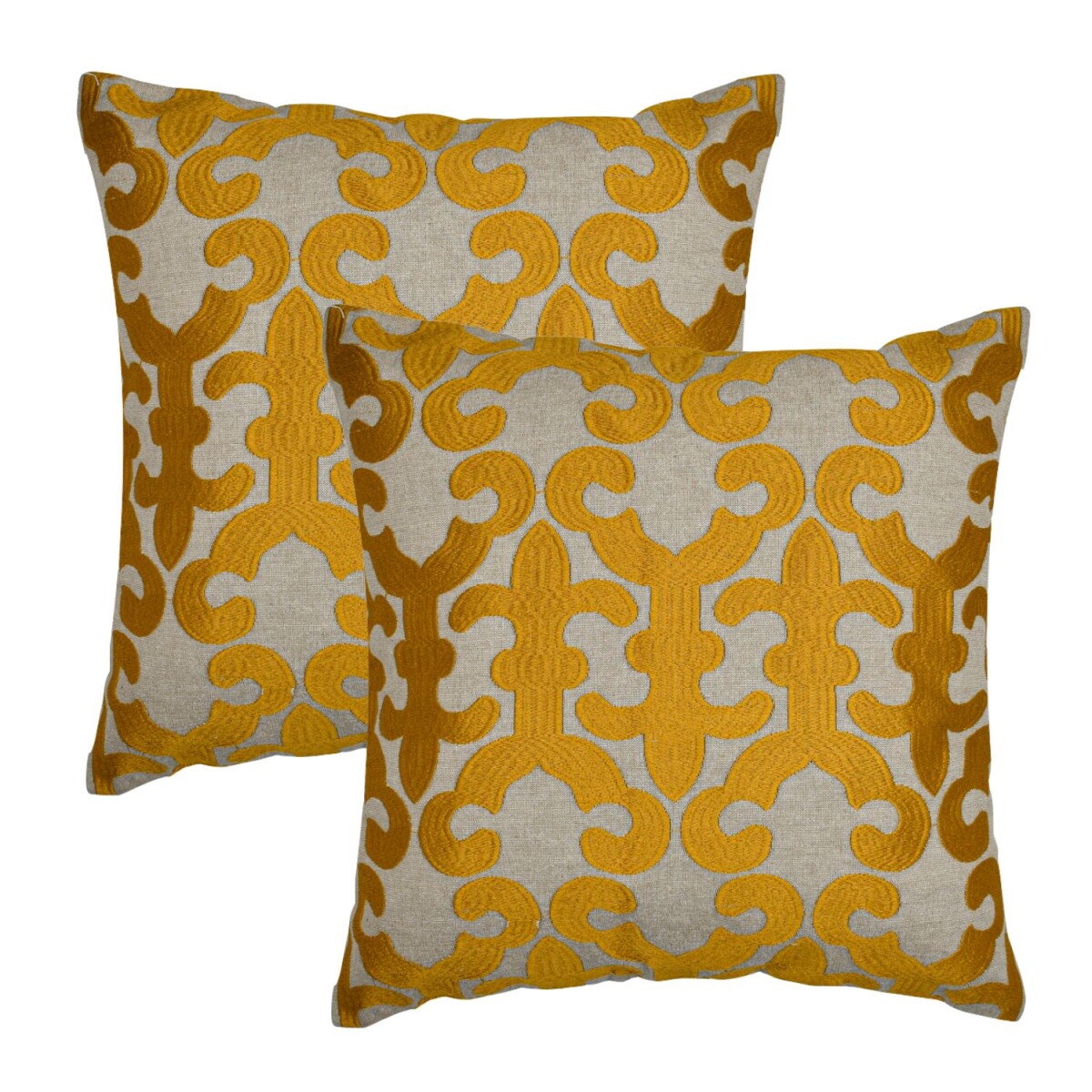 Lot de 2 housses de coussin faites main  box