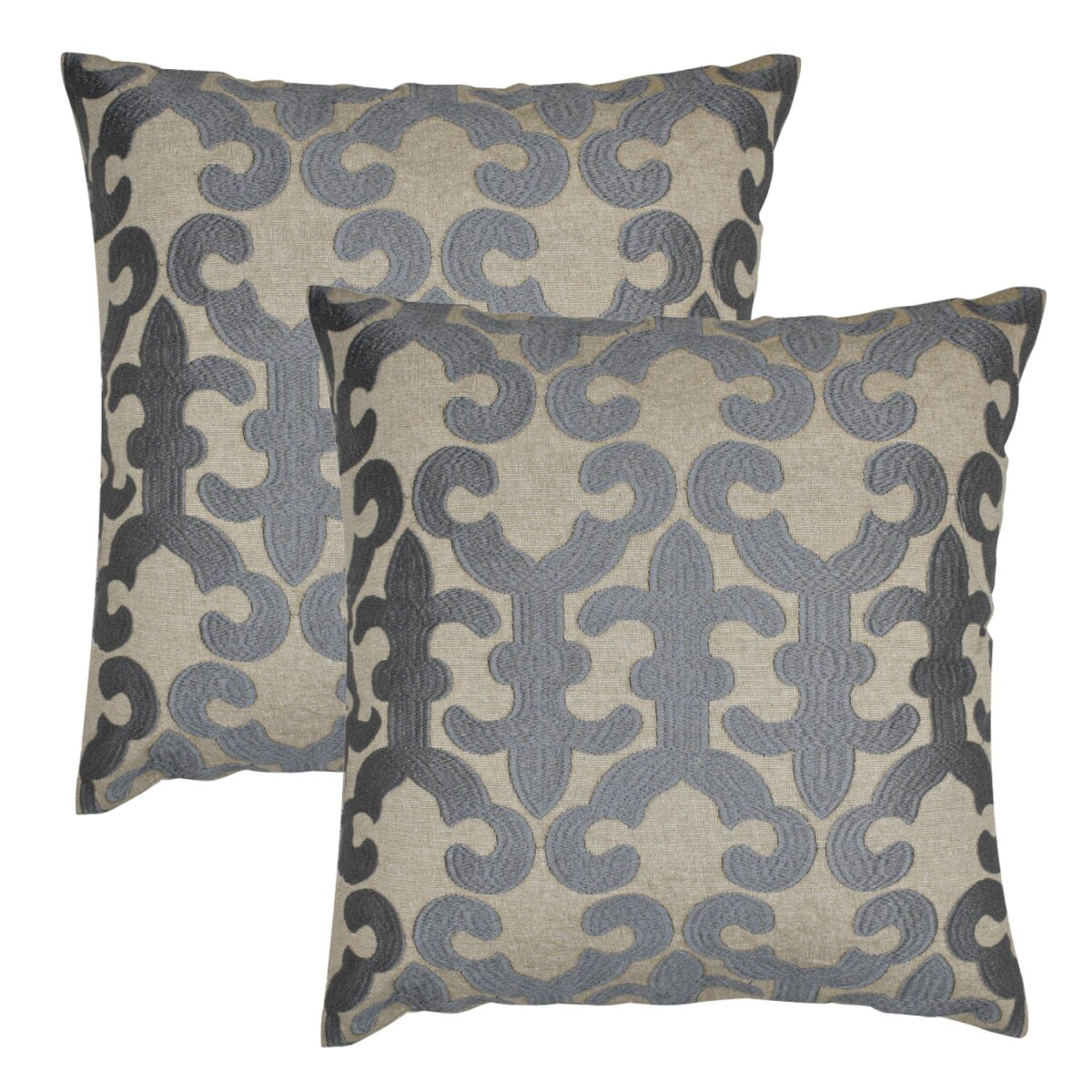 Lot de 2 housses de coussin faites main  box