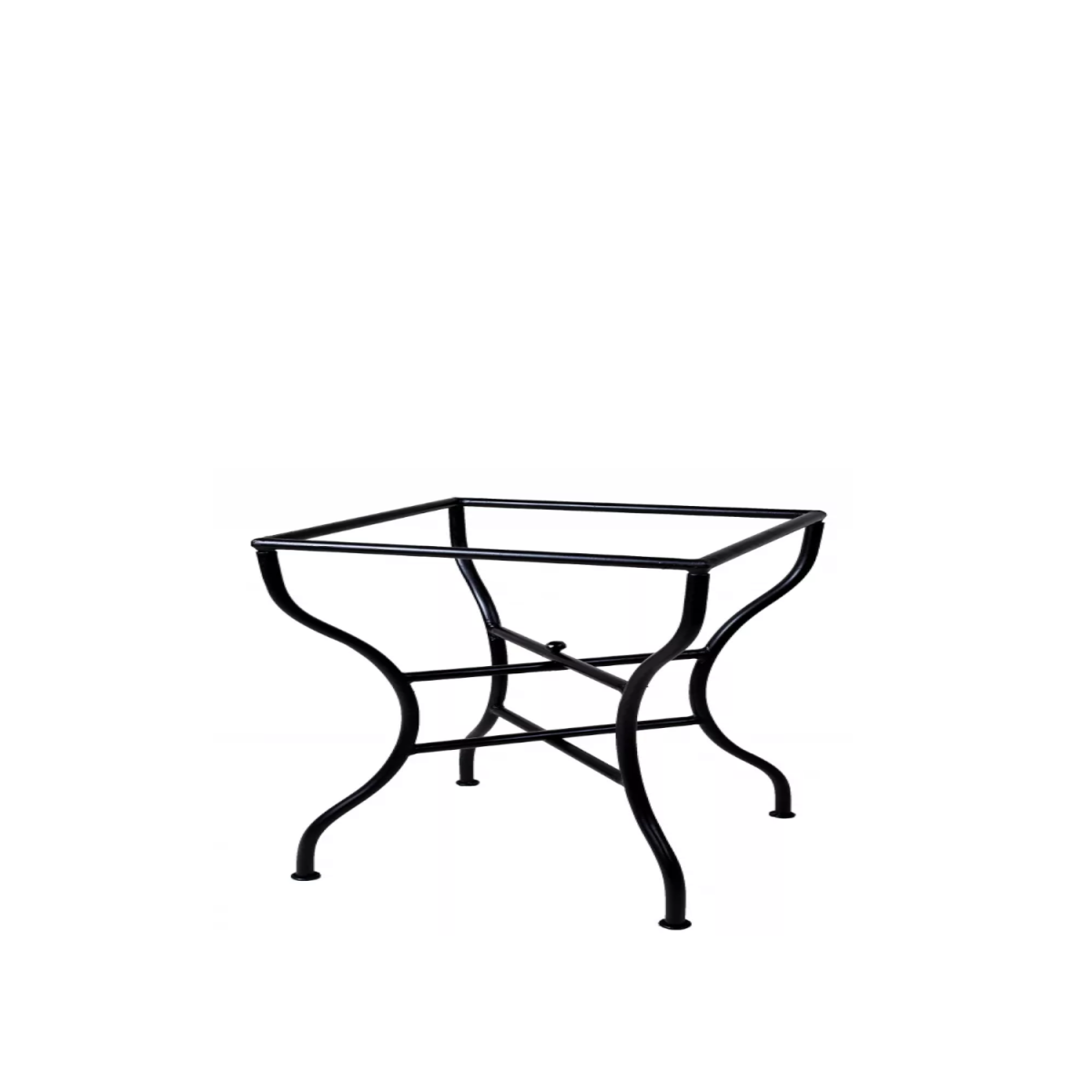 Table en mosaïque, piètement box