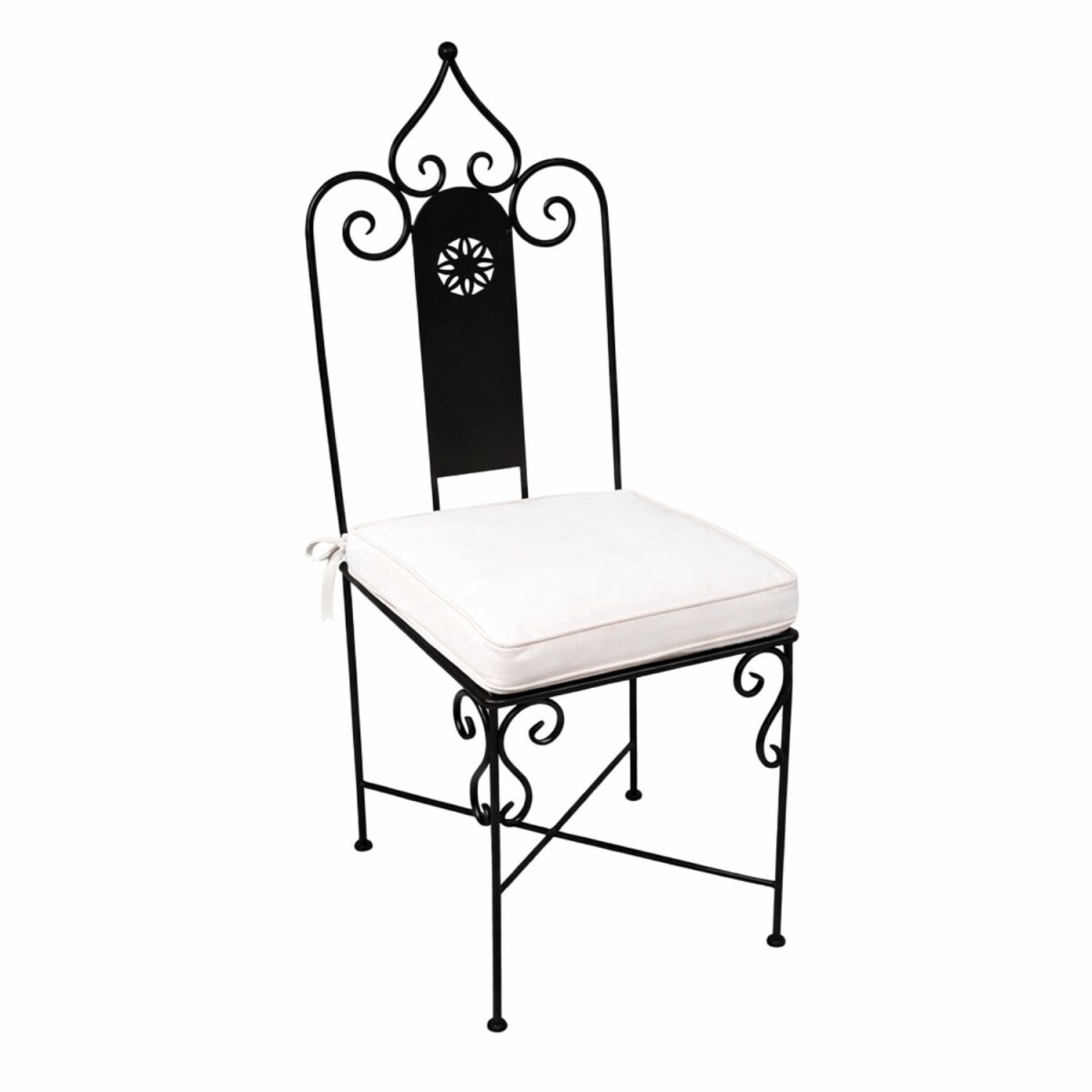 Chaise en fer forgé « Andal box