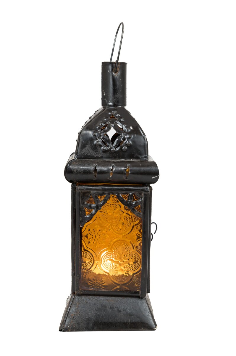 Lanterne orientale Talba orange box