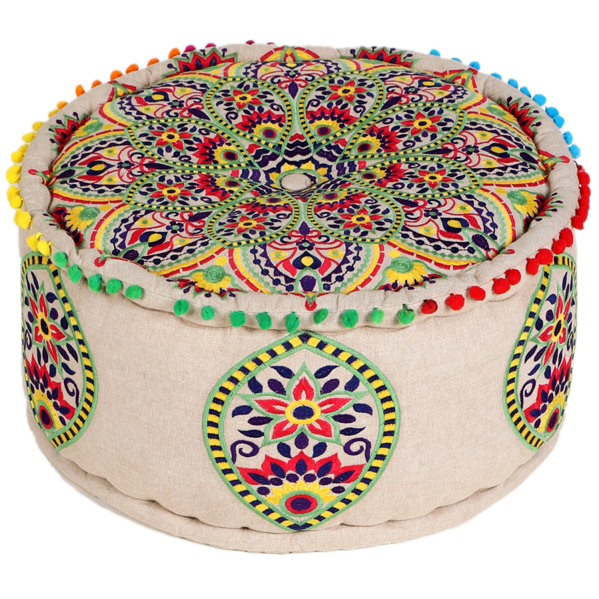 Pouf décoratif oriental Hakika, 5 box