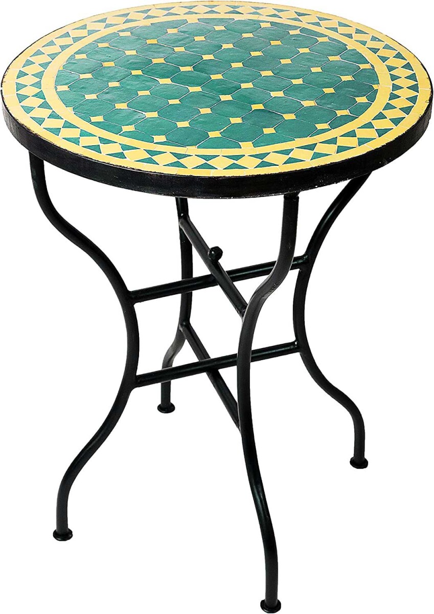 Table en mosaïque marocaine « Marrakech » v