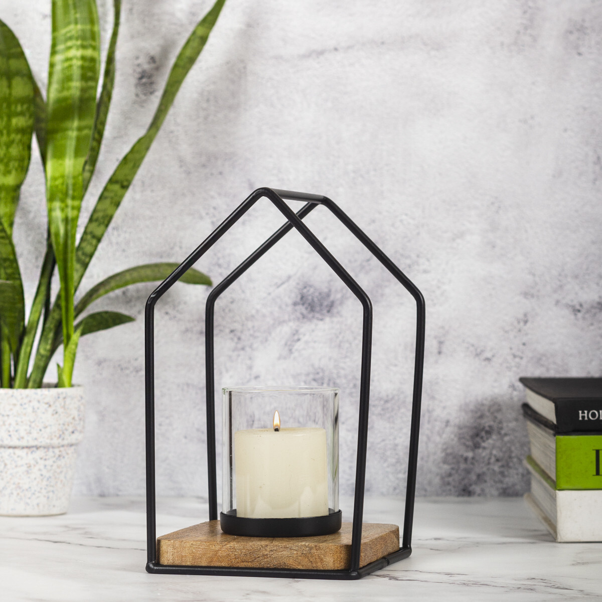 Photophore de style scandinave pour boug box