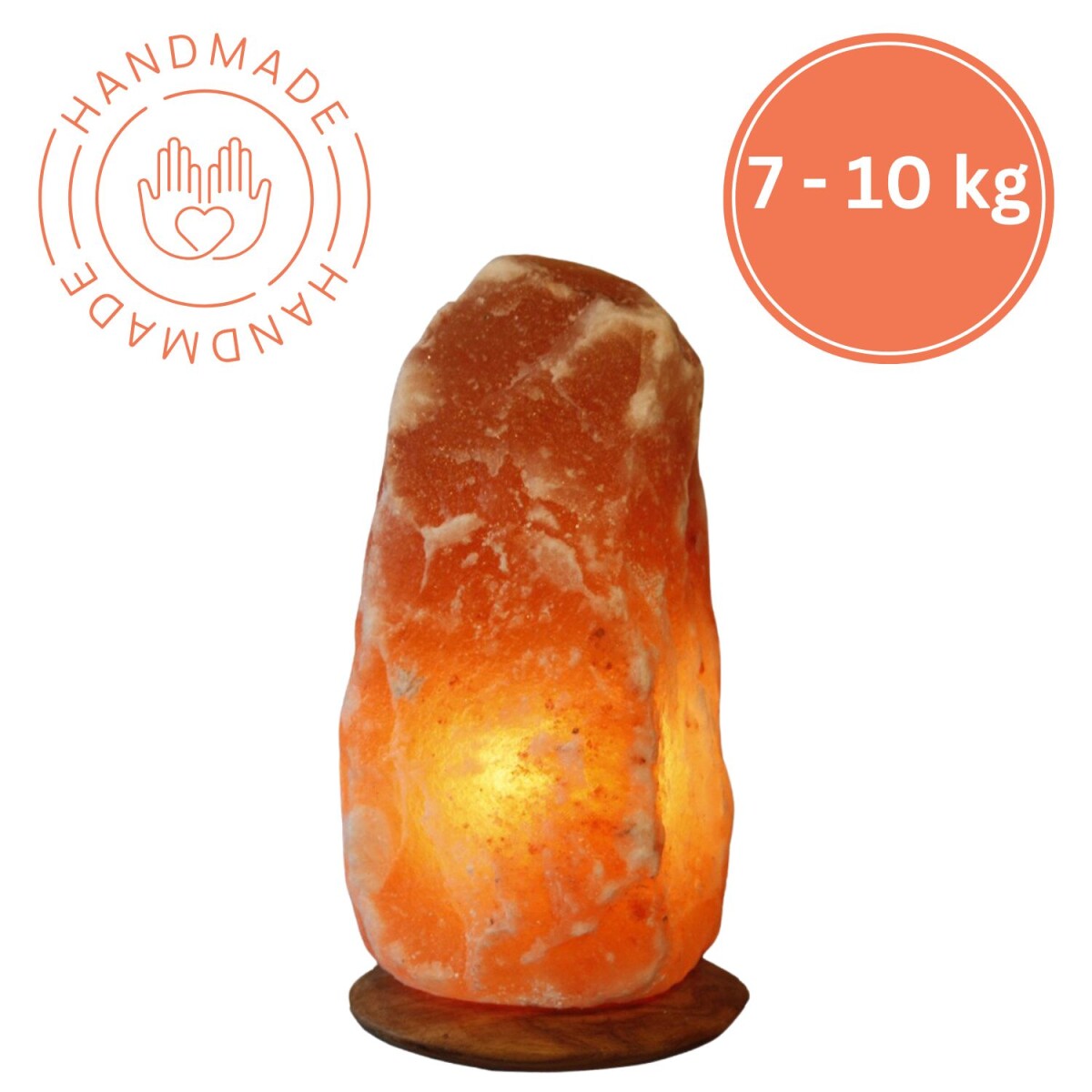 Cristal de sel lumineux ROCK 7-10 kg - C box