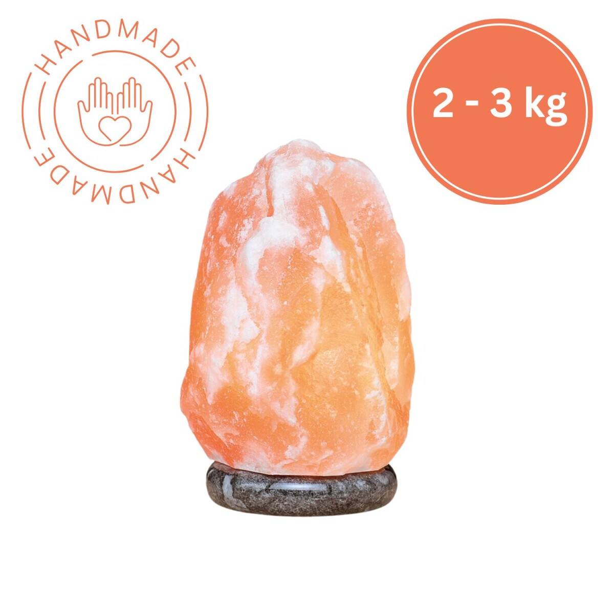 Cristal de sel lumineux ROCK 2-3 kg - Cr box