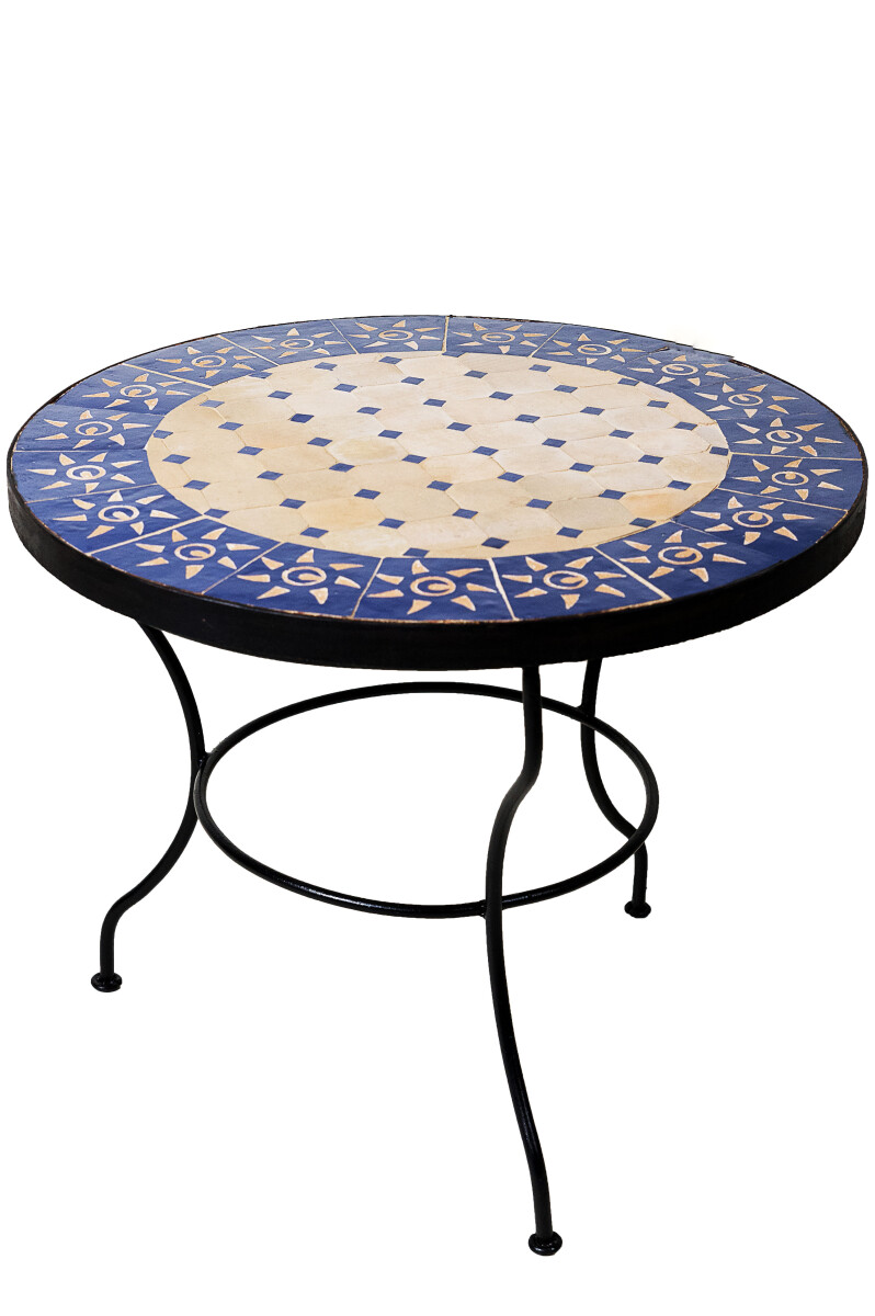 Table en mosaïque marocaine « box