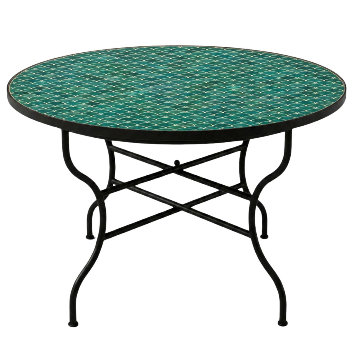 Table en mosaïque Friglia verte, &O box