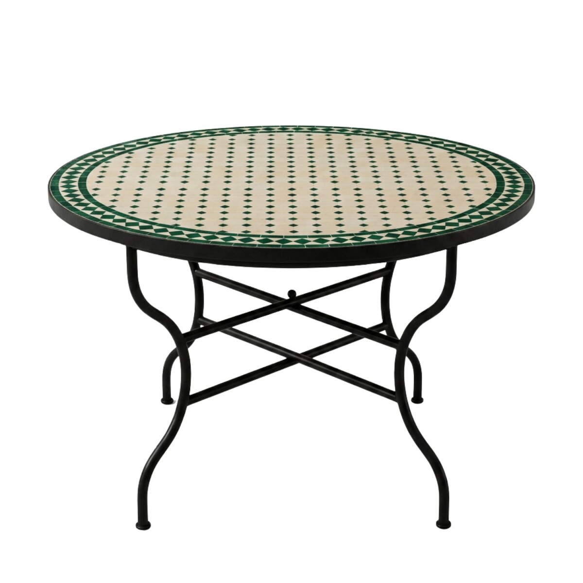 Table marocaine en mosaïque de Marr box