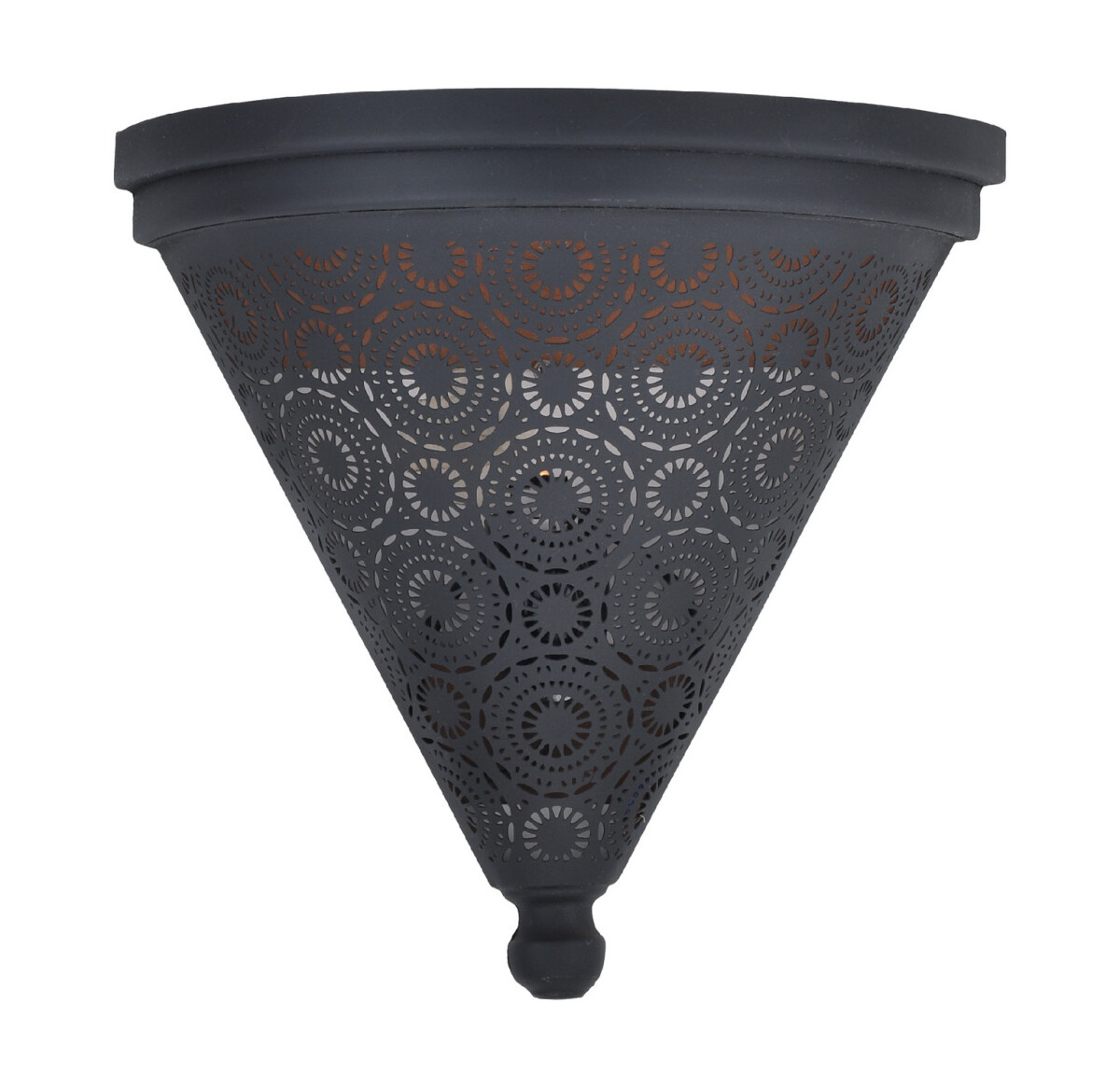 Applique murale orientale Firas, noire,  box