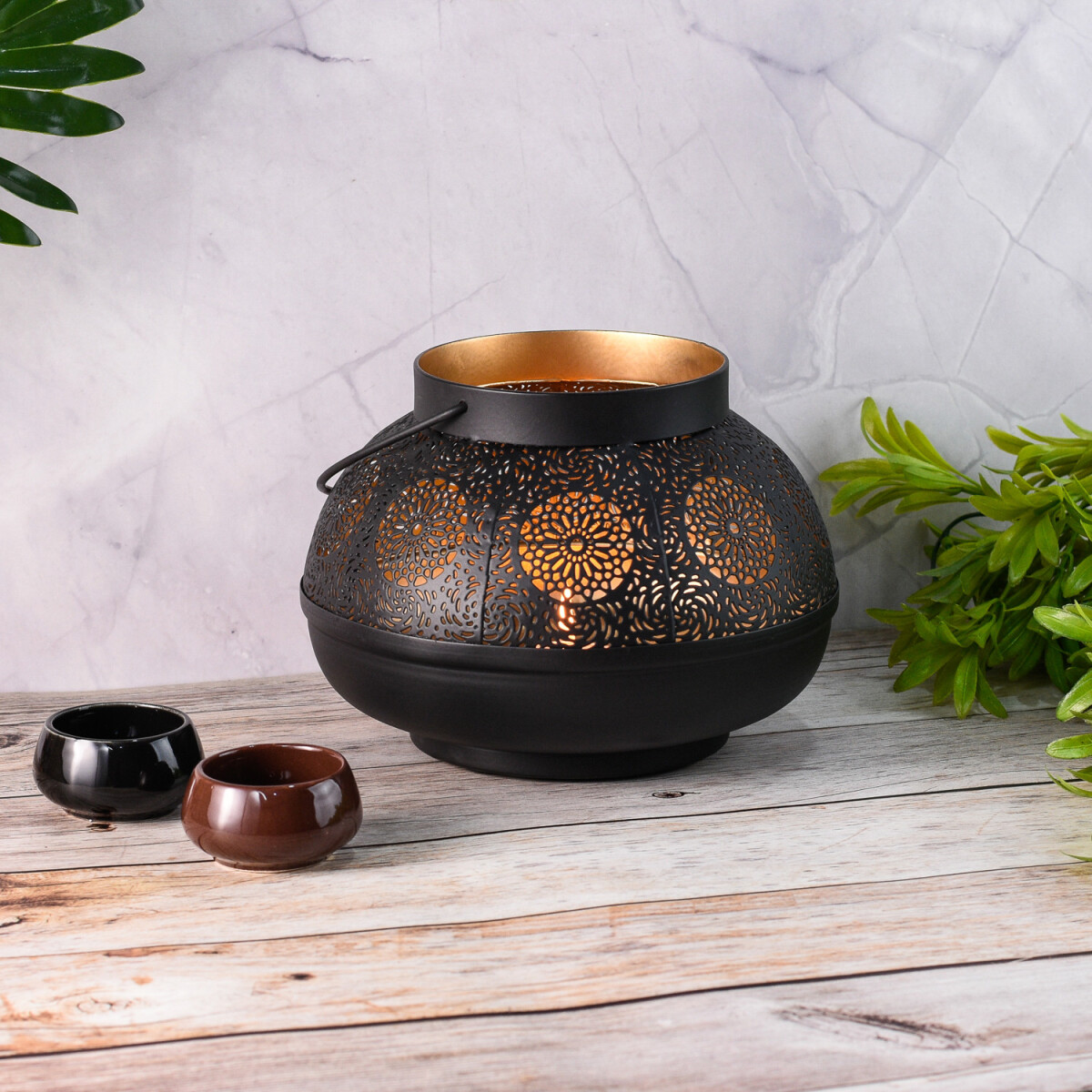 Photophore de jardin oriental pour bougi box