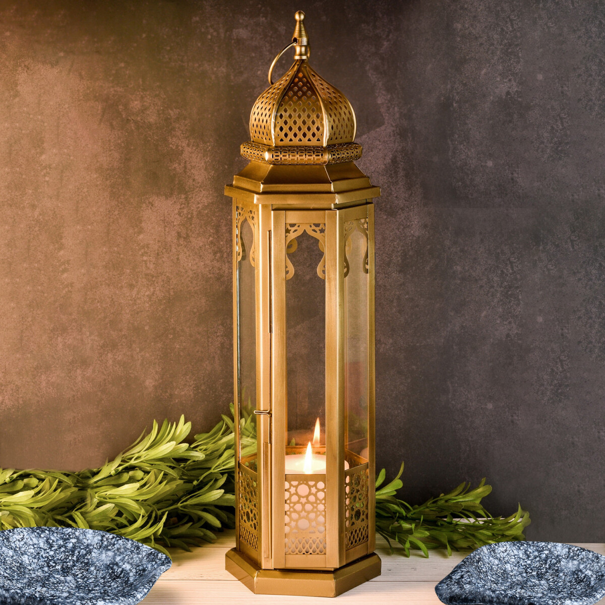 Lanterne orientale, lanterne de jardin,  box