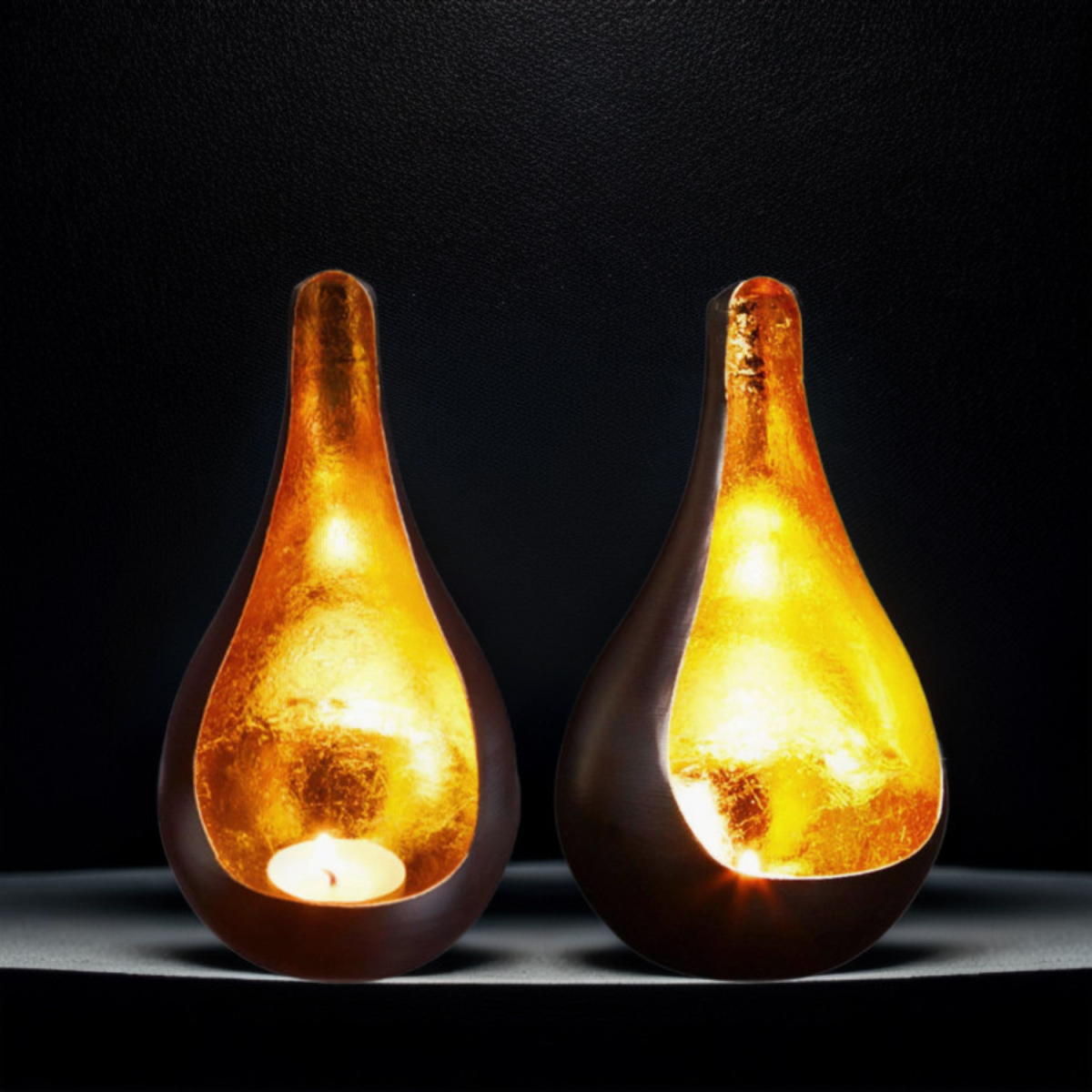 Lot de 2 photophores orientaux Rasin