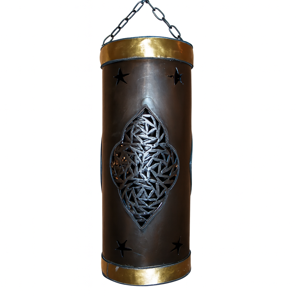 Lampe de plafond de style oriental Louba box