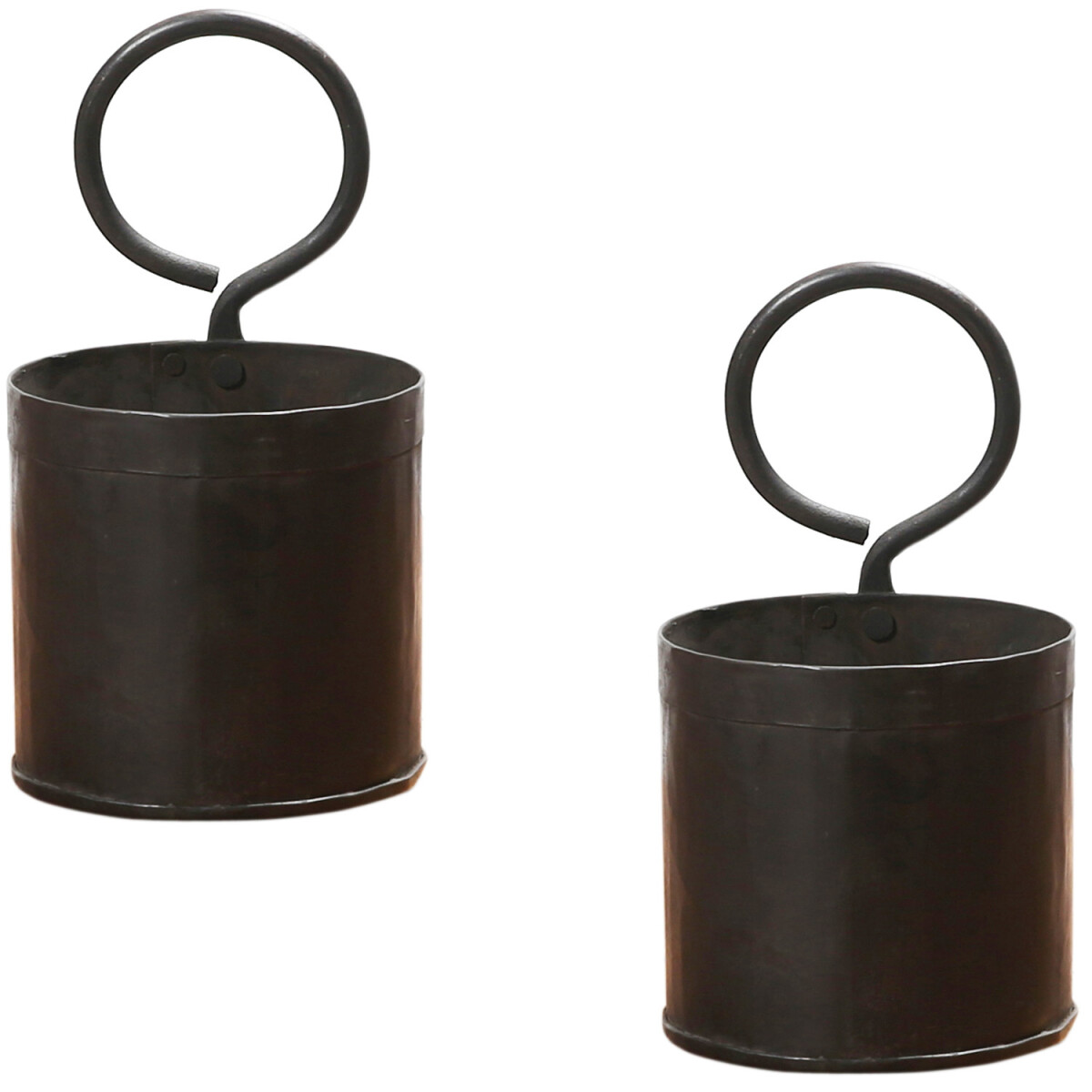 Lot de 2 pots de fleurs vintage Solia po box