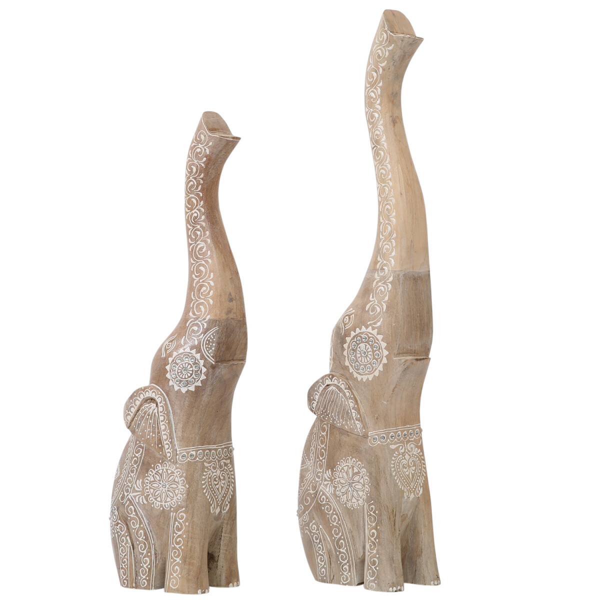Lot de 2 objets décoratifs bohèmes : figurines