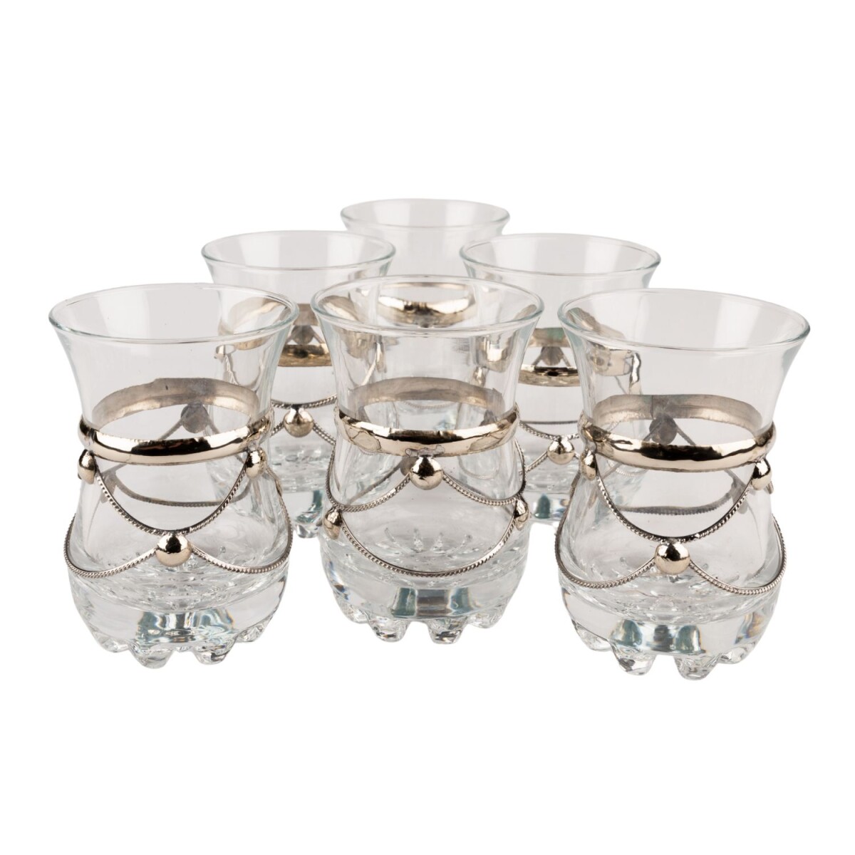 Lot de 6 verres à thé Sams box