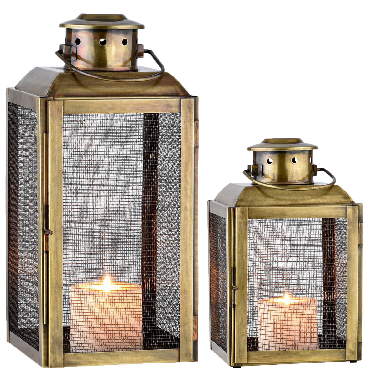 Lot de 2 lanternes décoratives vi box