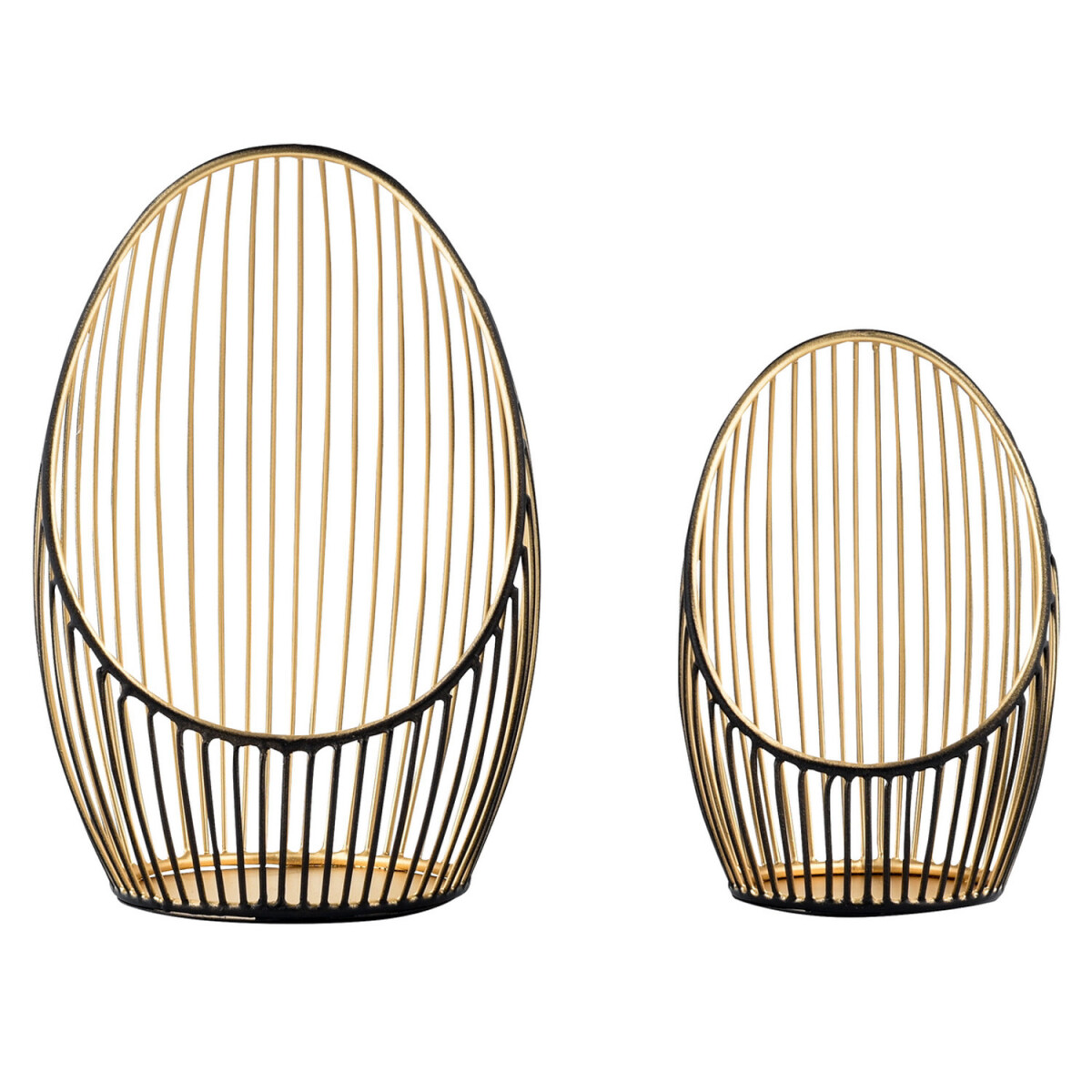 Lot de 2 bougeoirs décoratifs « Aesthetic &raqu
