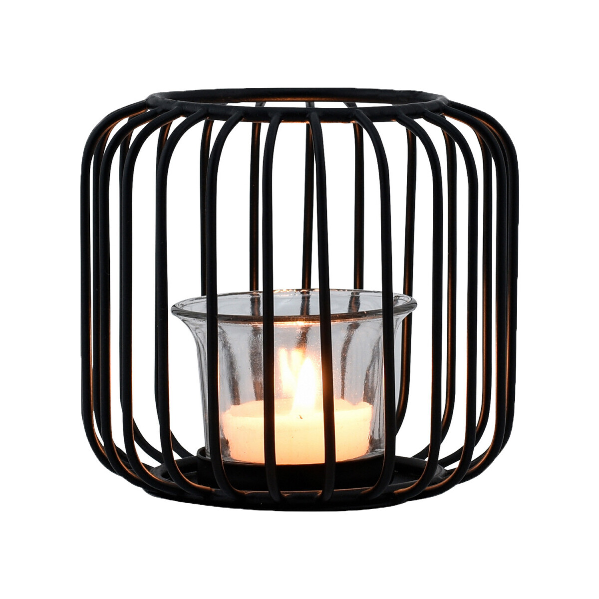 Photophore de décoration scandinave, petit porte-boug