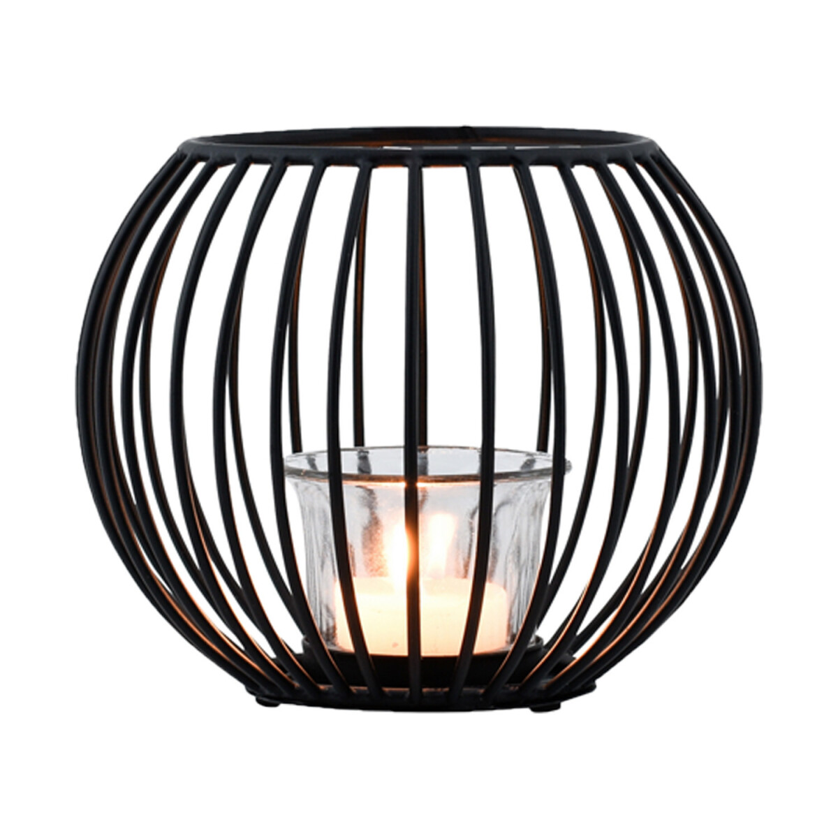 Photophore décoratif pour bougies chauffe-plat, petit